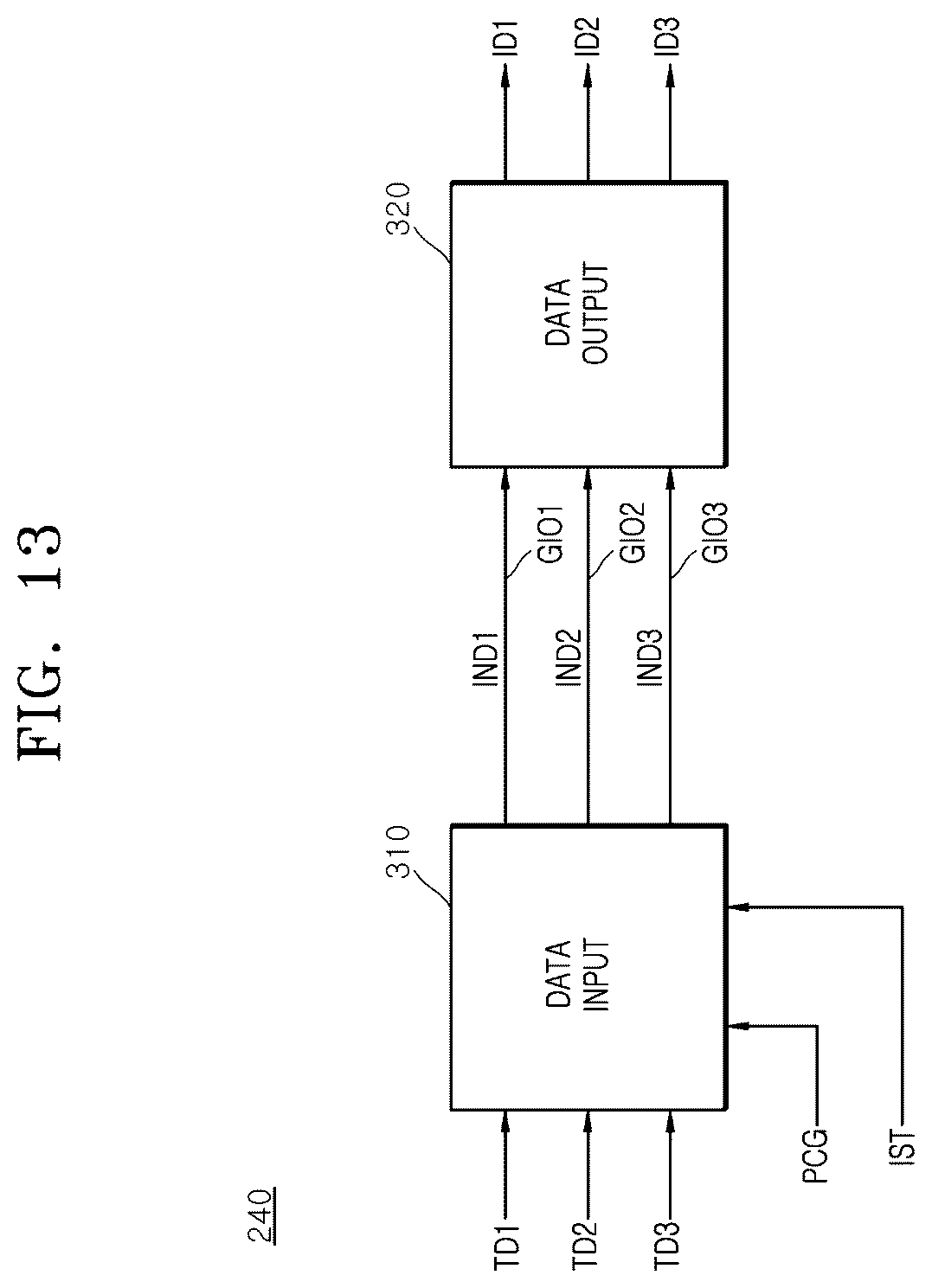 Patent US12620435 Figure 13 – Semiconductor system for inputting and outputting data