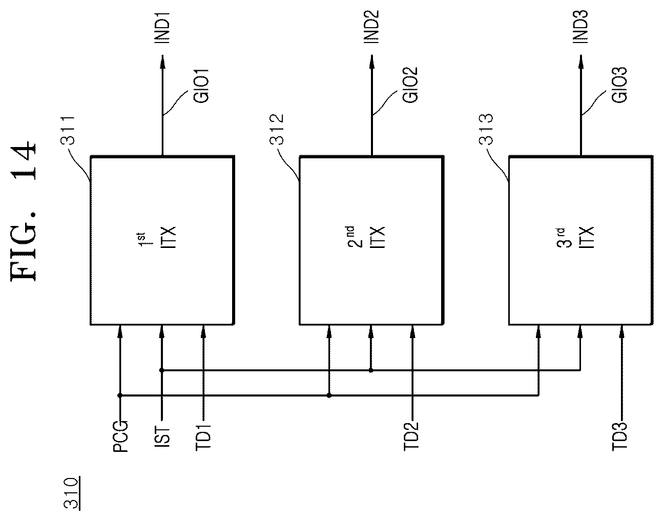 Patent US12620435 Figure 14 – Semiconductor system for inputting and outputting data