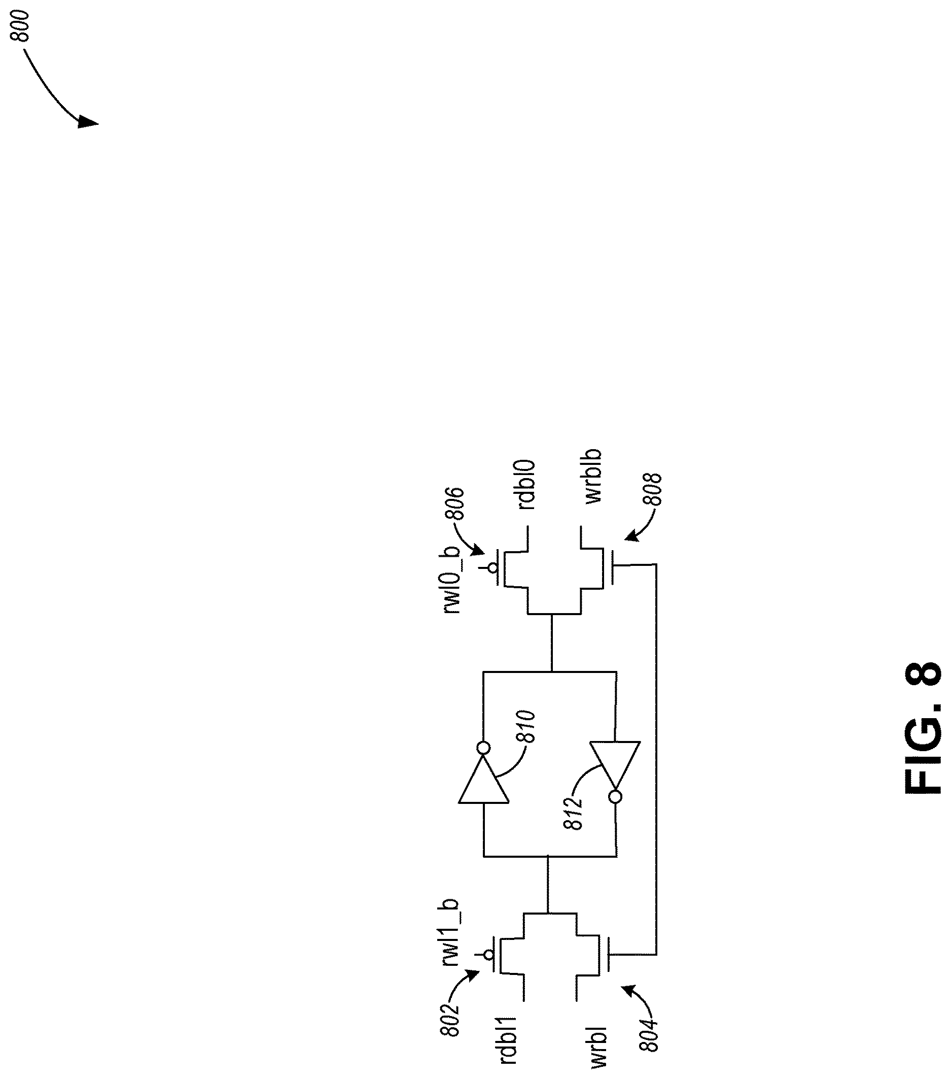 Patent US12620436 Figure 7 – Multi-ported memory array utilizing bitcells with balanced P-N diffusion layouts