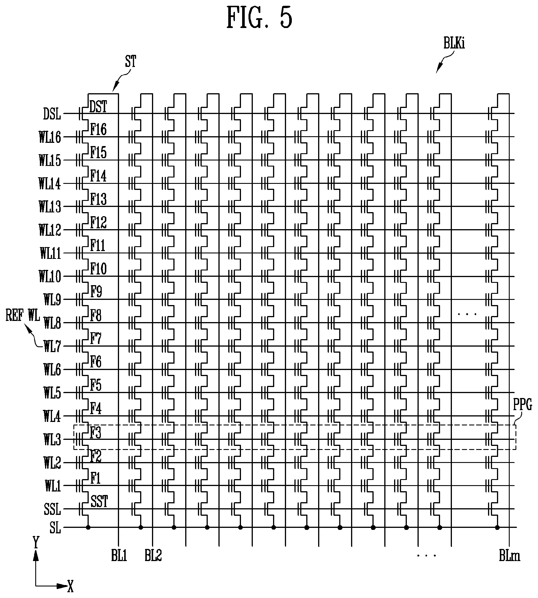 Patent US12620440 Figure 5 – Storage device and method of operating the same