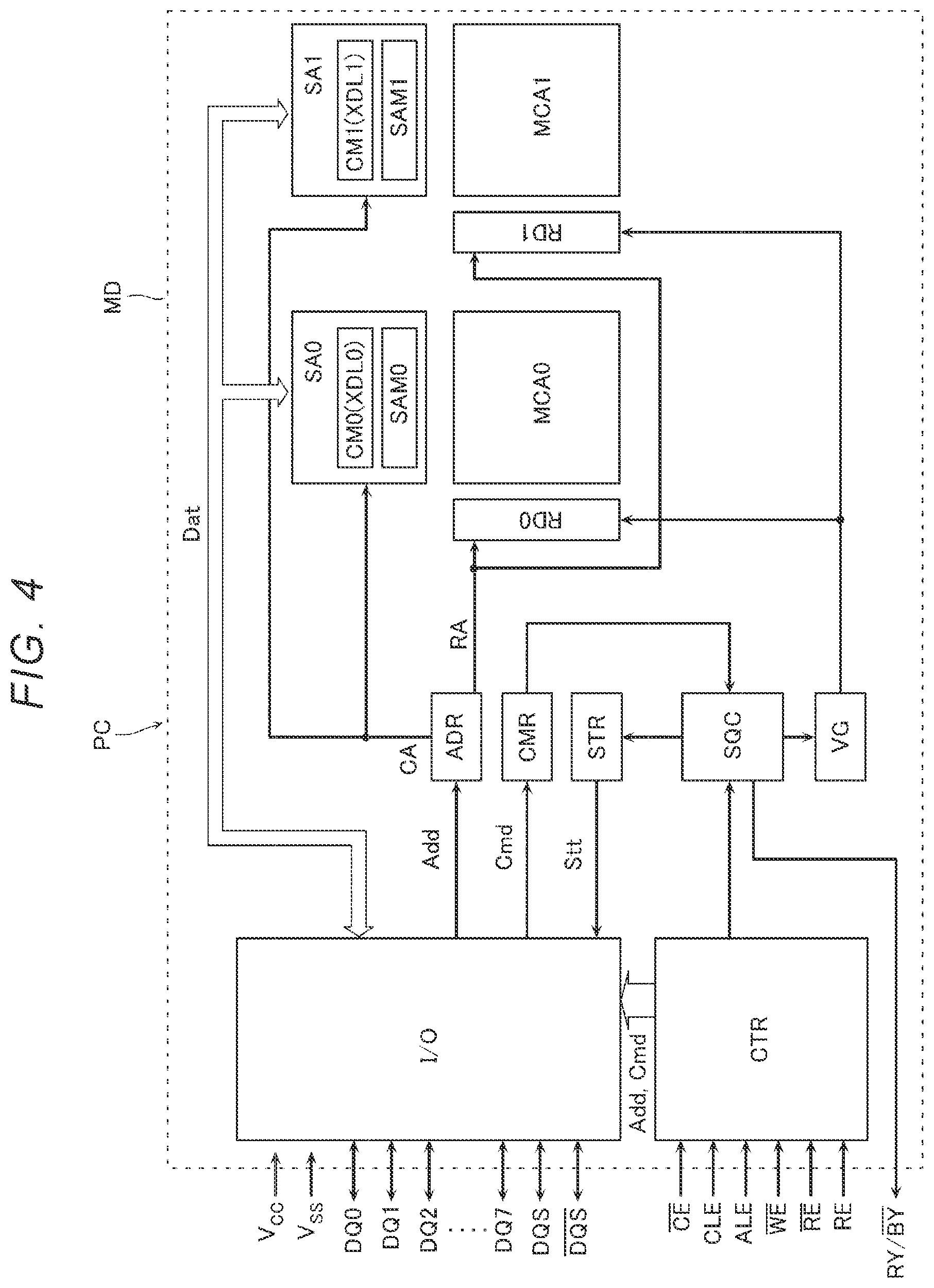 Patent US12620443 Figure 3 – Semiconductor memory device with operation-specific pass voltages
