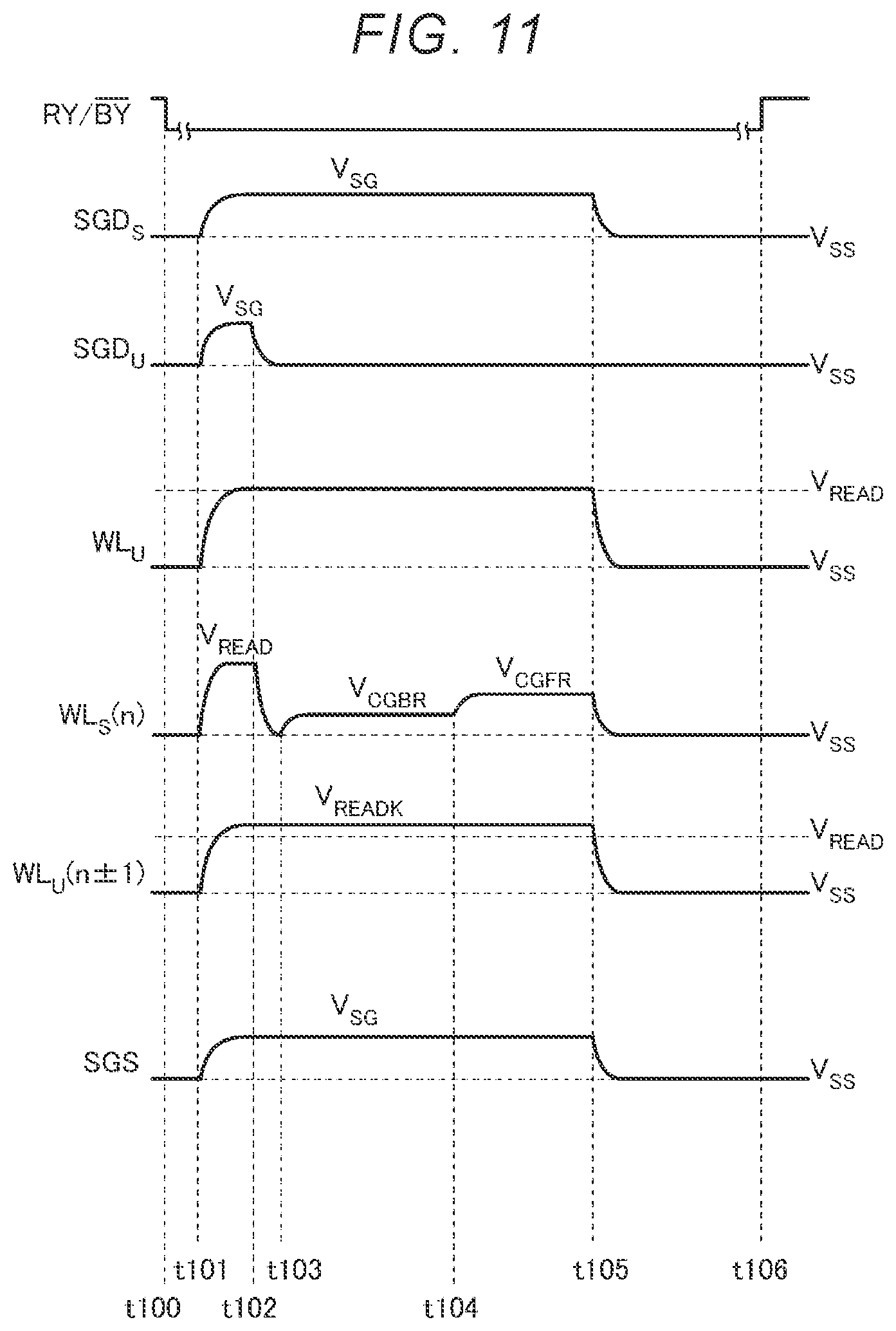 Patent US12620443 Figure 10 – Semiconductor memory device with operation-specific pass voltages