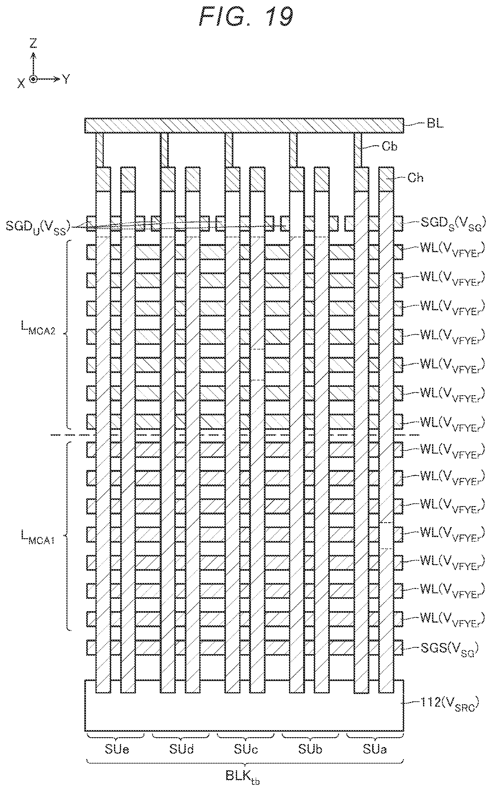 Patent US12620443 Figure 18 – Semiconductor memory device with operation-specific pass voltages