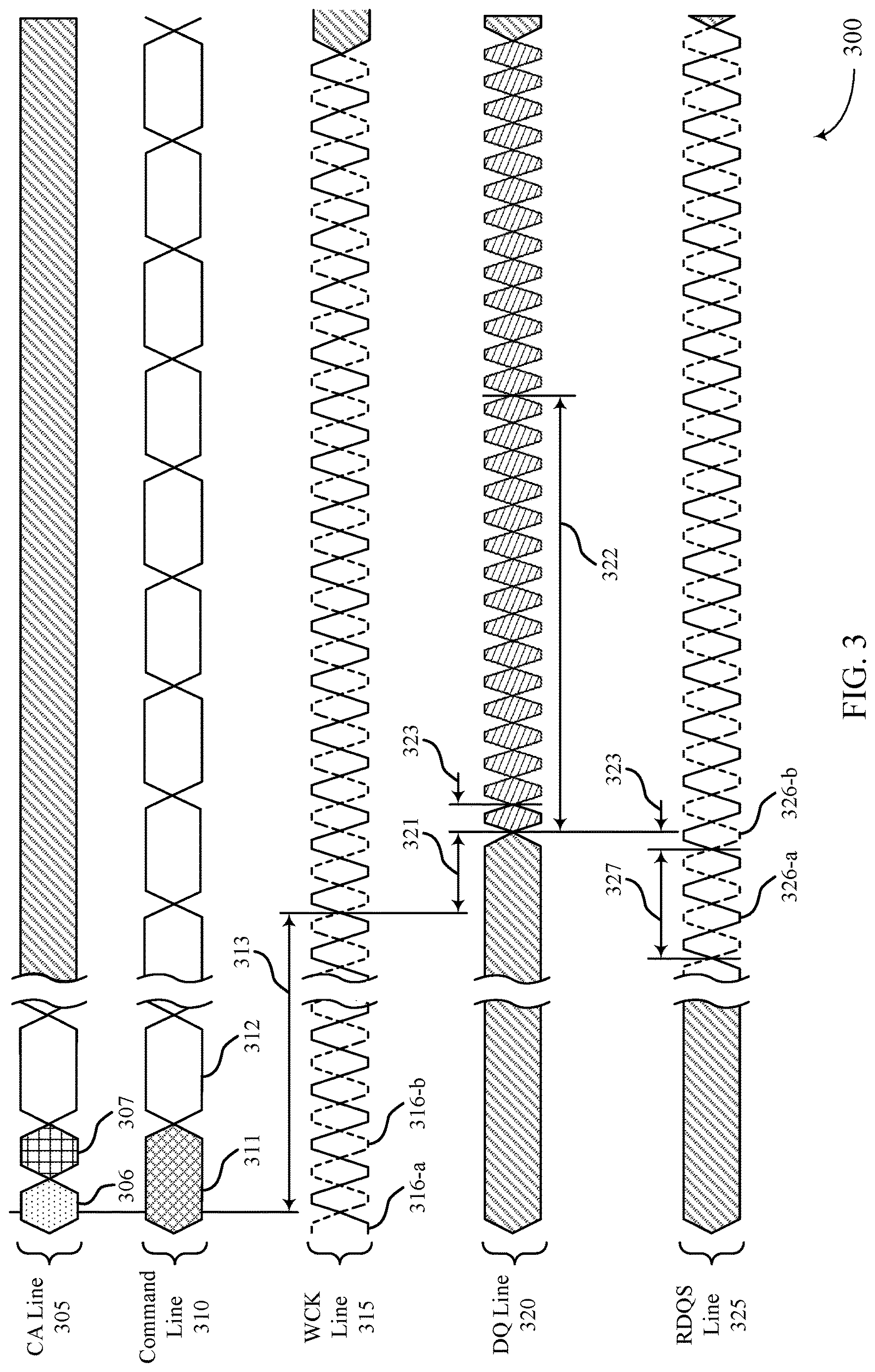 Patent US12620452 Figure 3 – Differential strobe fault identification