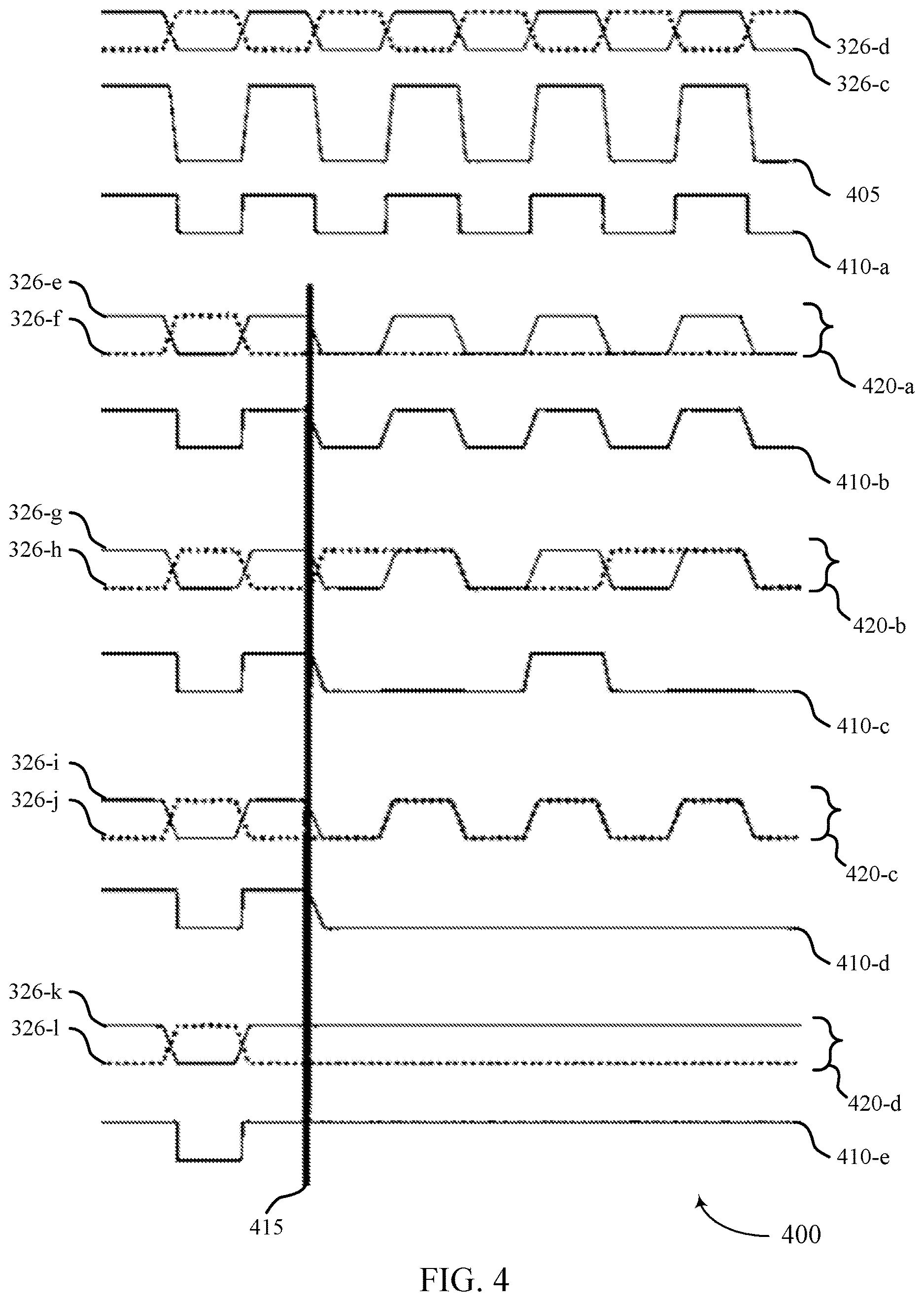 Patent US12620452 Figure 4 – Differential strobe fault identification
