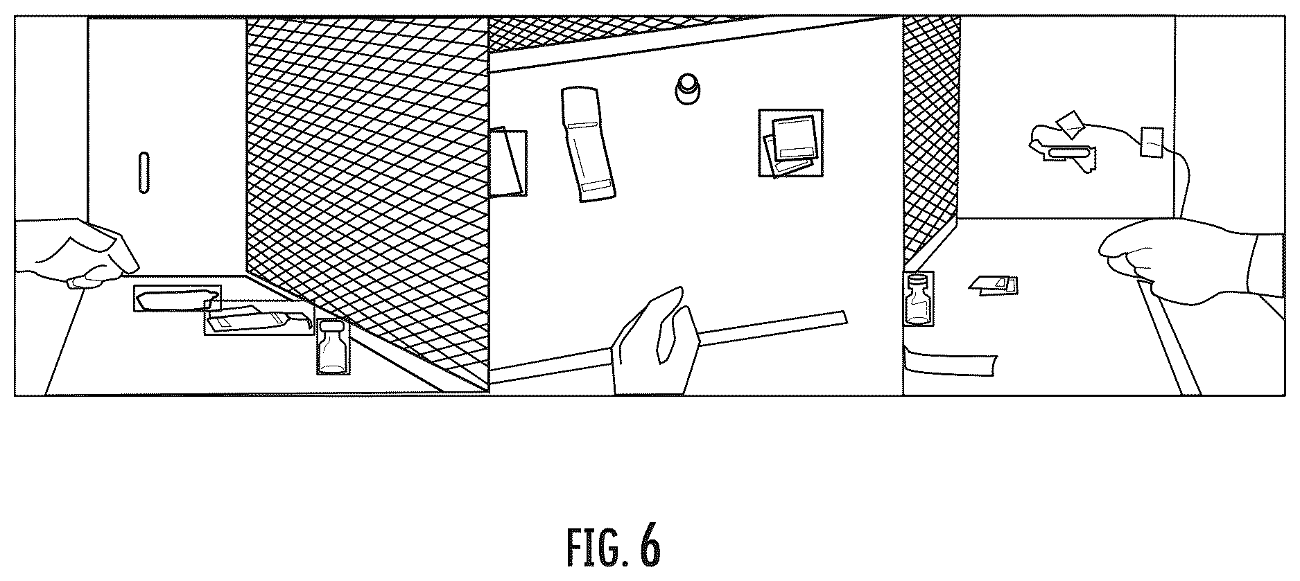 Patent US12620458 Figure 6 – Methods, systems, and computer readable media for automated assessment of aseptic technique of compounding in a compounding hood