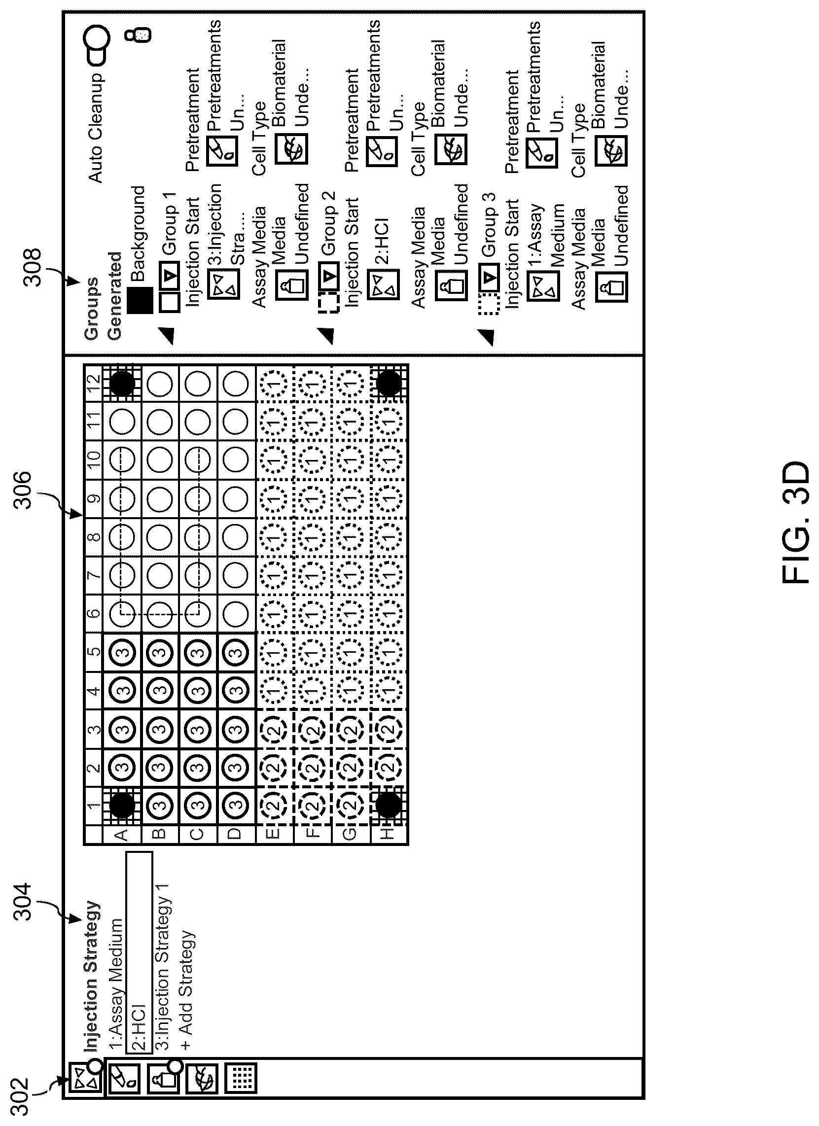 Patent US12620461 Figure 9 – Visual interface for generation of groups and experiment building