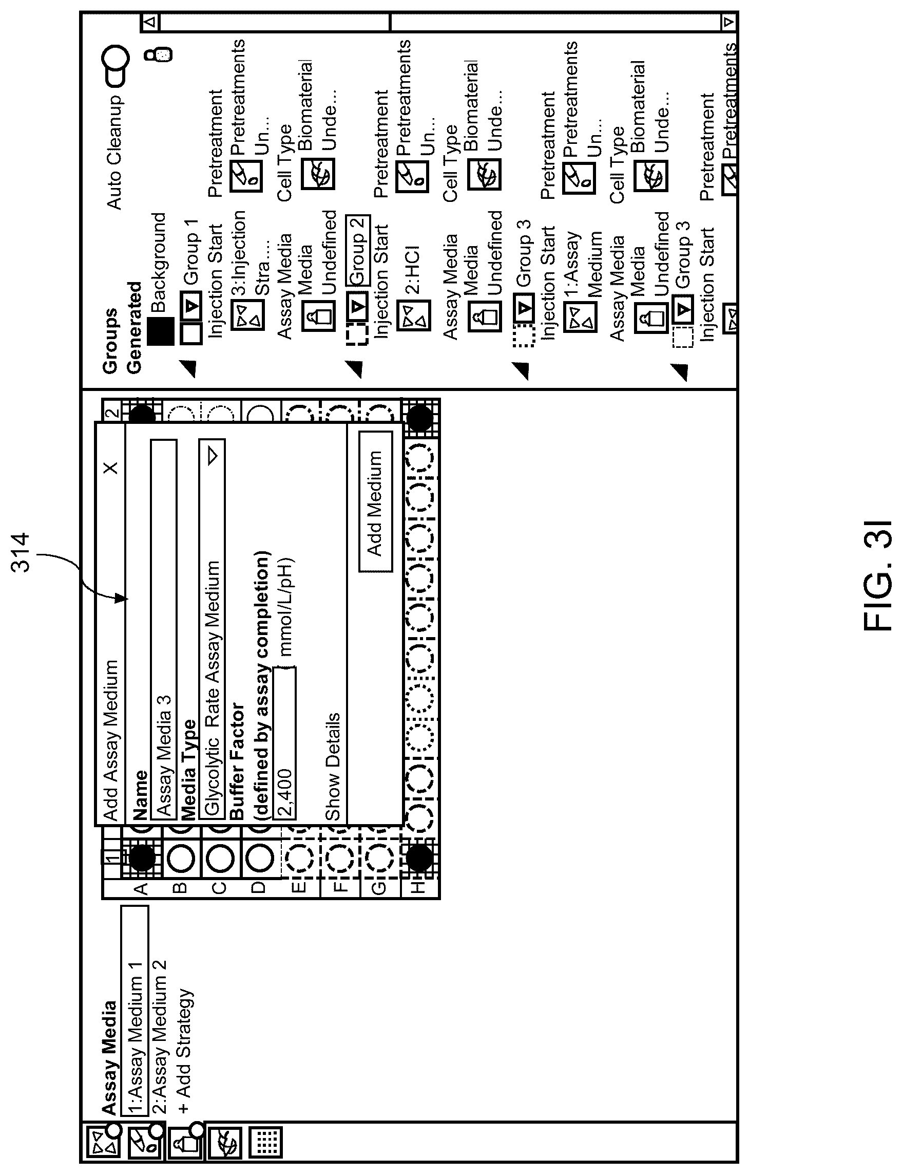 Patent US12620461 Figure 14 – Visual interface for generation of groups and experiment building