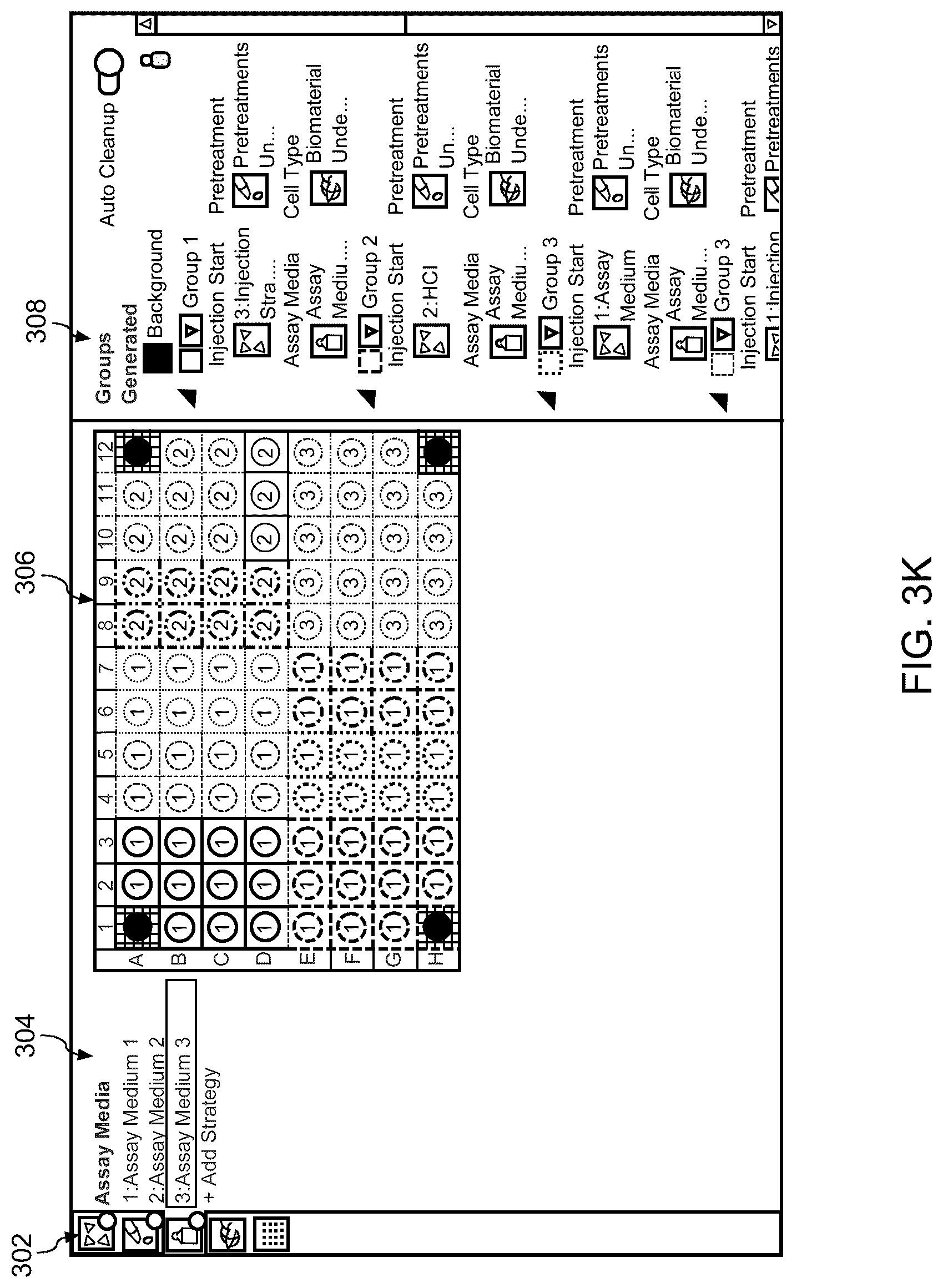 Patent US12620461 Figure 16 – Visual interface for generation of groups and experiment building