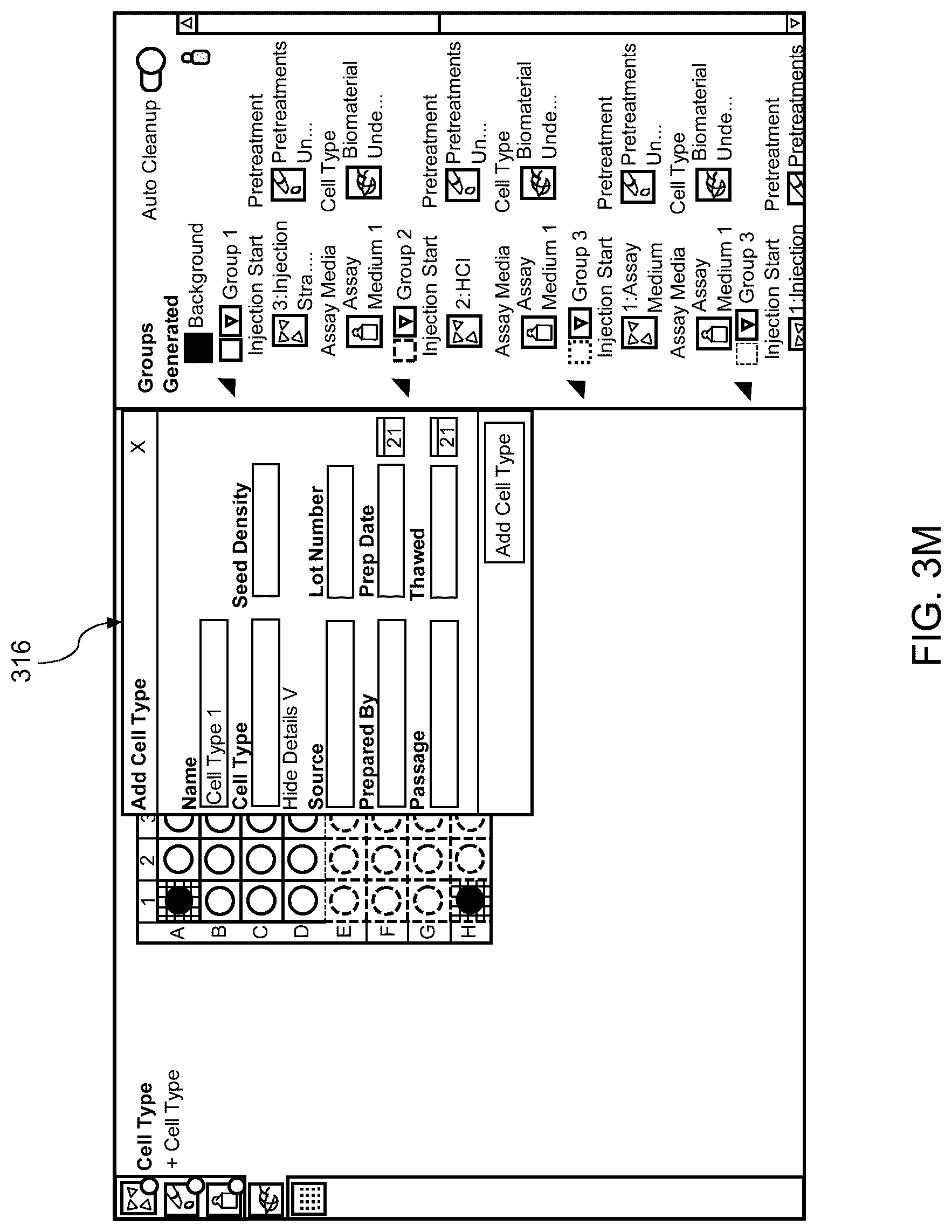 Patent US12620461 Figure 18 – Visual interface for generation of groups and experiment building