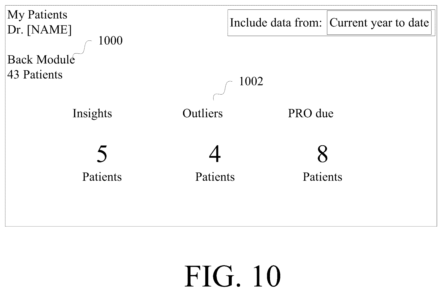 Patent US12620462 Figure 10 – Information system providing explanation of models