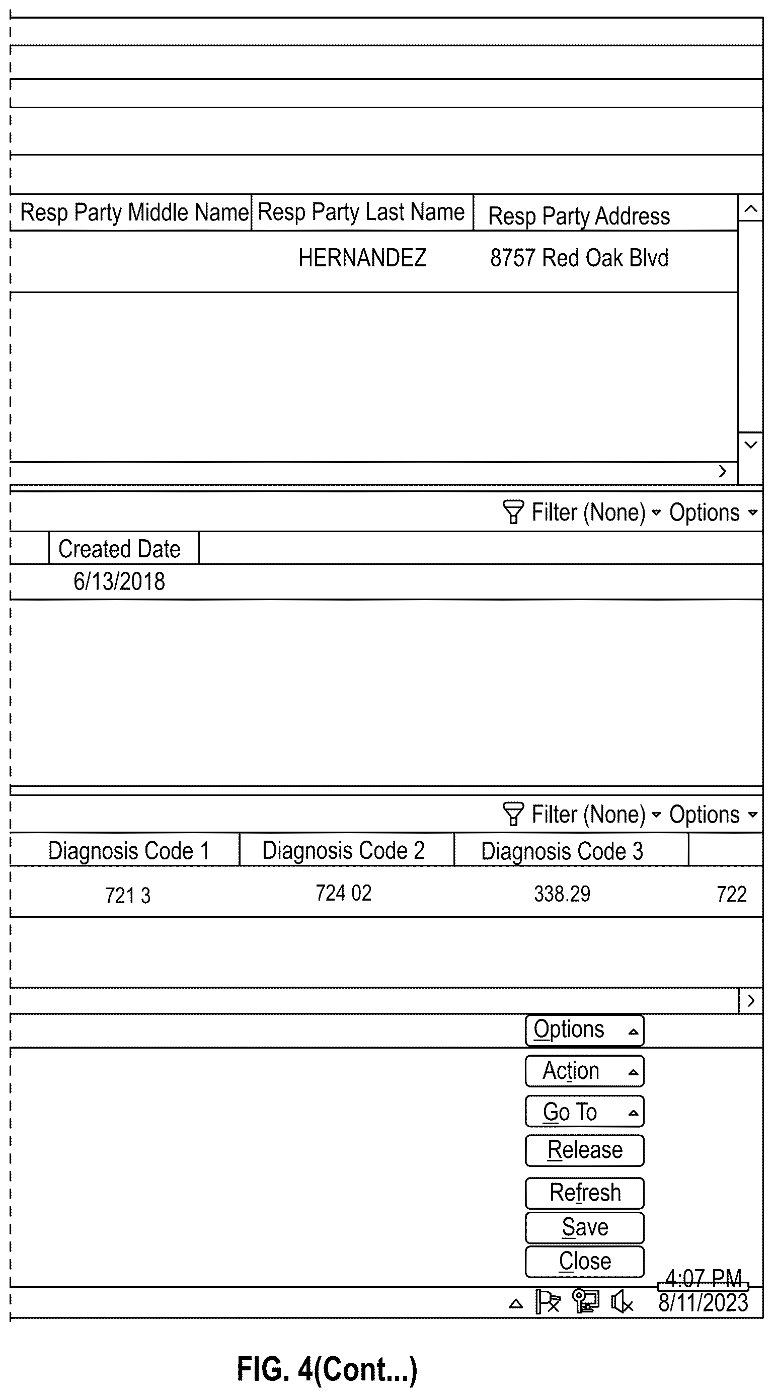 Patent US12620463 Figure 11 – Systems and methods for automated validation and resolution of exception records