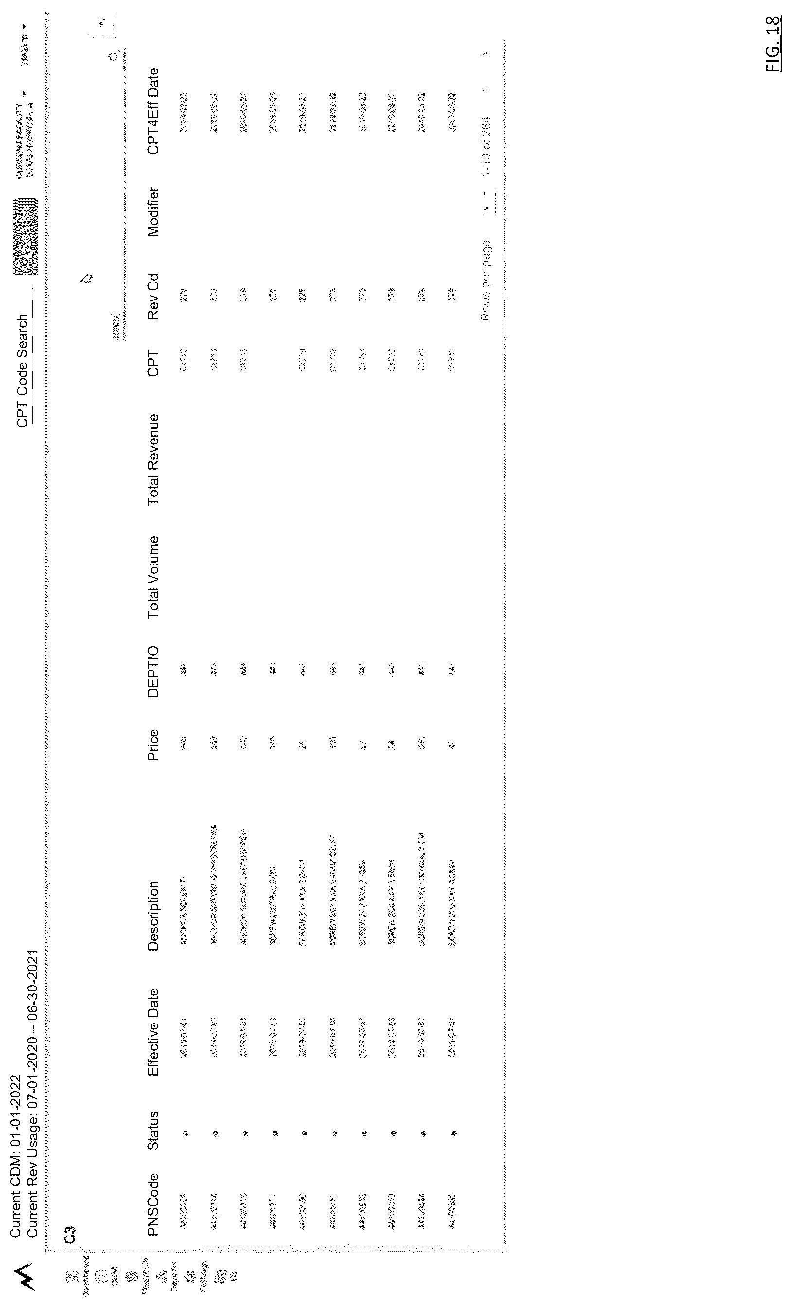 Patent US12620466 Figure 19 – Computer-based tools and techniques for analyzing health care data in connection with medical procedures