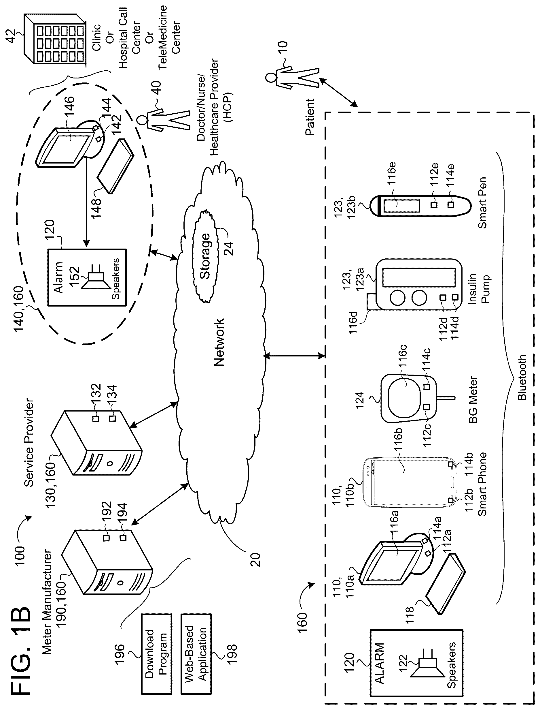 Patent US12620473 Figure 2 – Method and dosing controller for administering a correction dose of insulin