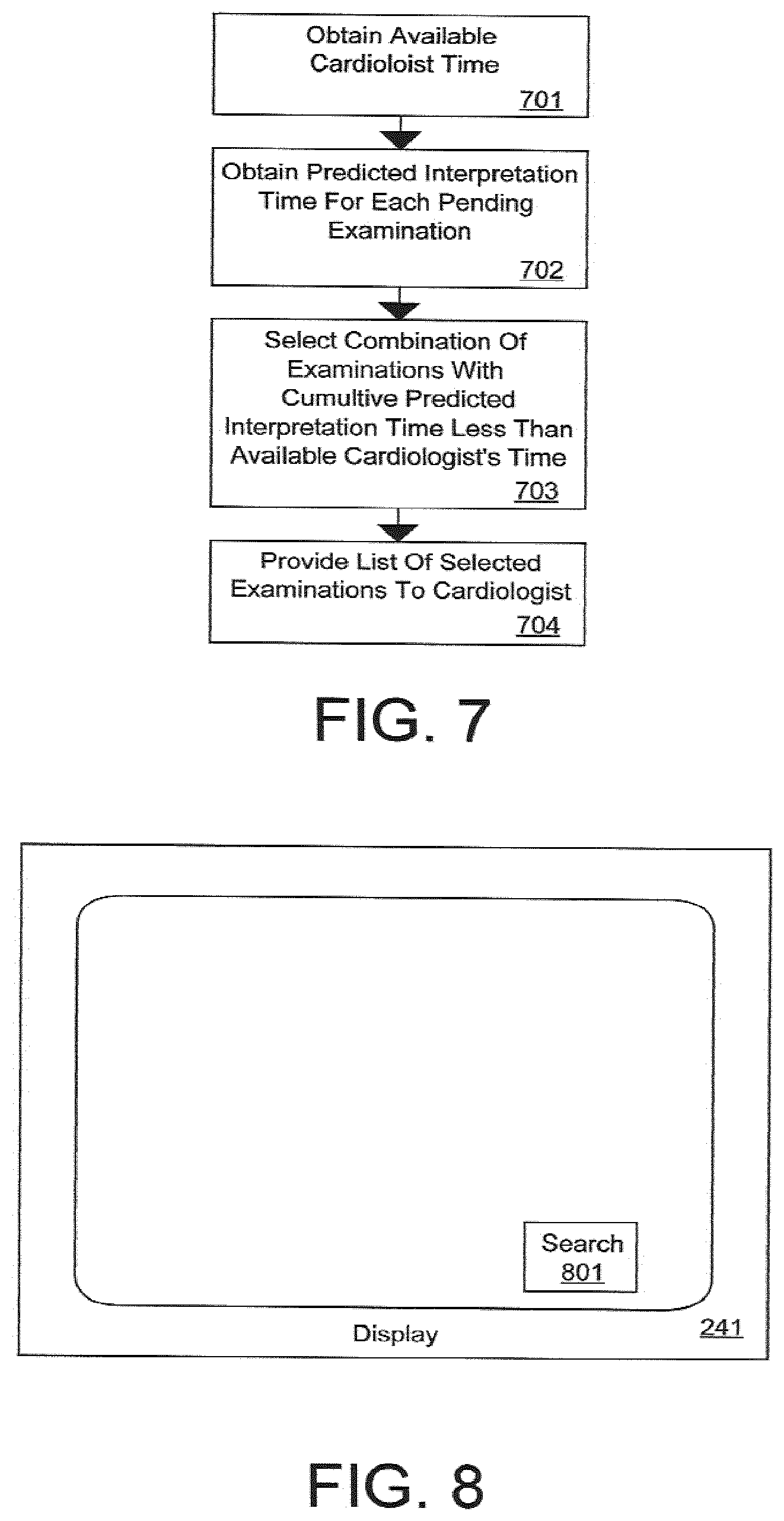 Patent US12620476 Figure 6 – Cardiac image workflow interpretation time prediction