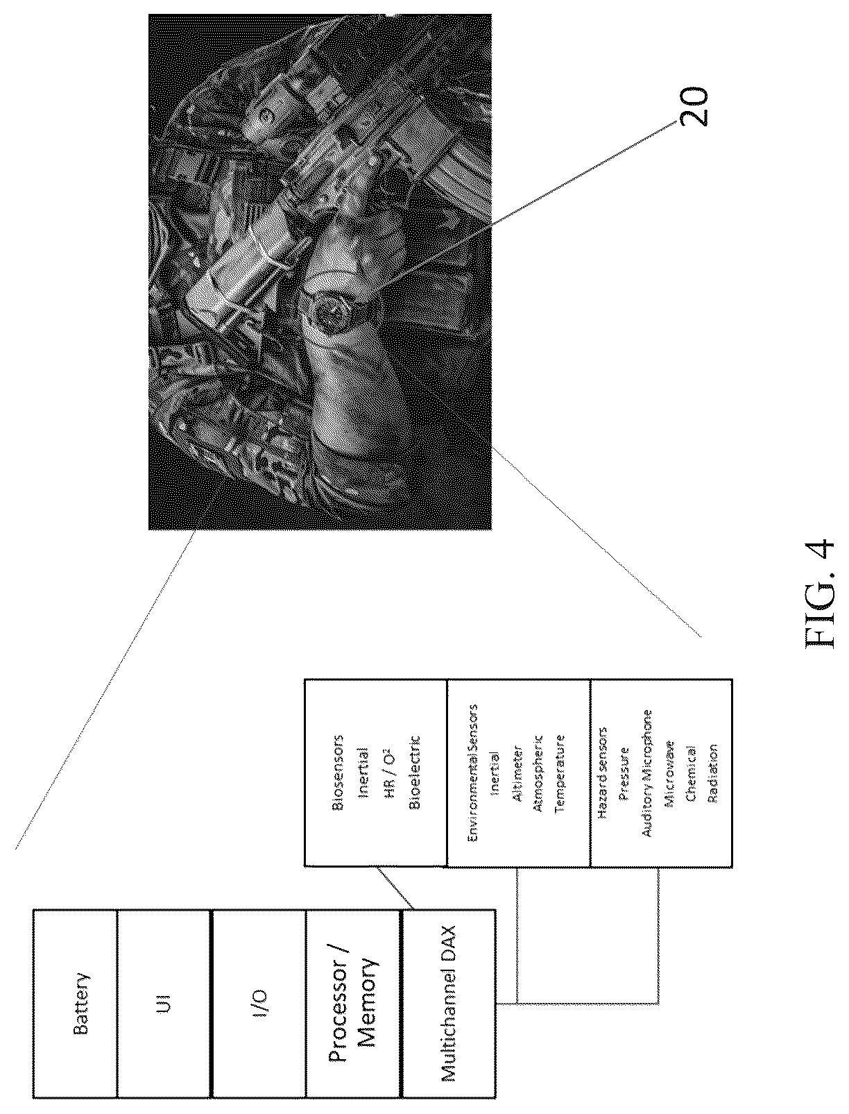 Patent US12620491 Figure 4 – Integrated risk-based blast and environmental monitoring with mitigation systems and methods of producing same