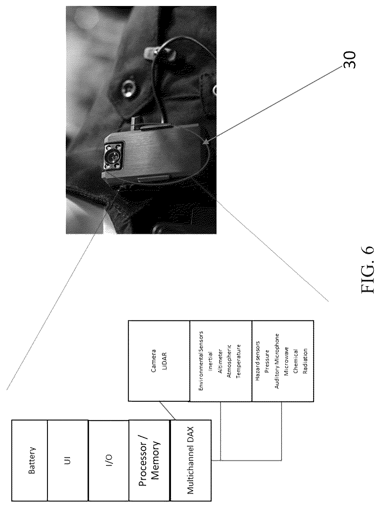 Patent US12620491 Figure 6 – Integrated risk-based blast and environmental monitoring with mitigation systems and methods of producing same