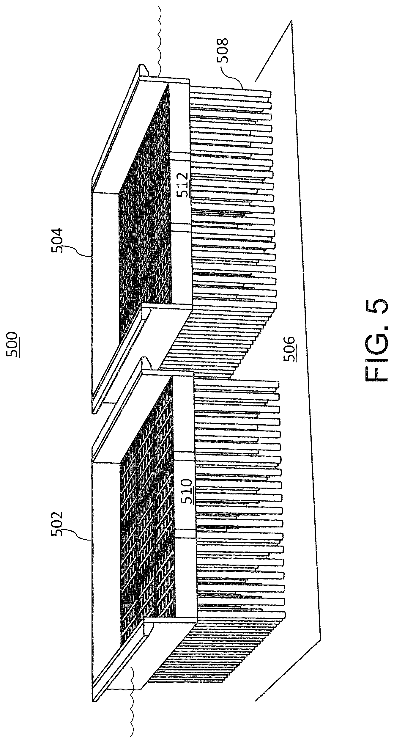 Patent US12620501 Figure 5 – Offshore and marine vessel-based nuclear reactor configuration, deployment and operation