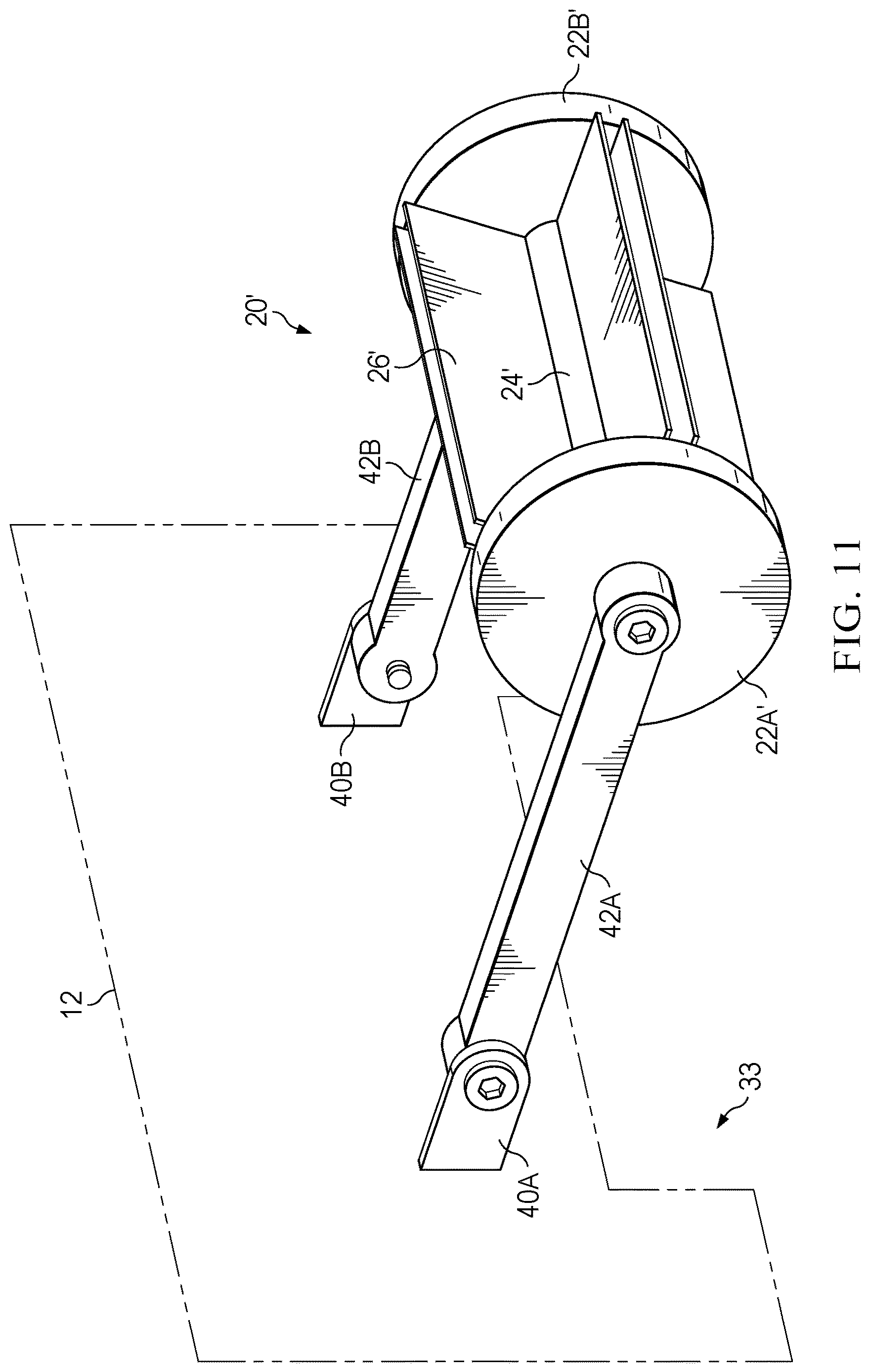 Patent US12620503 Figure 11 – Rolling radiation shield