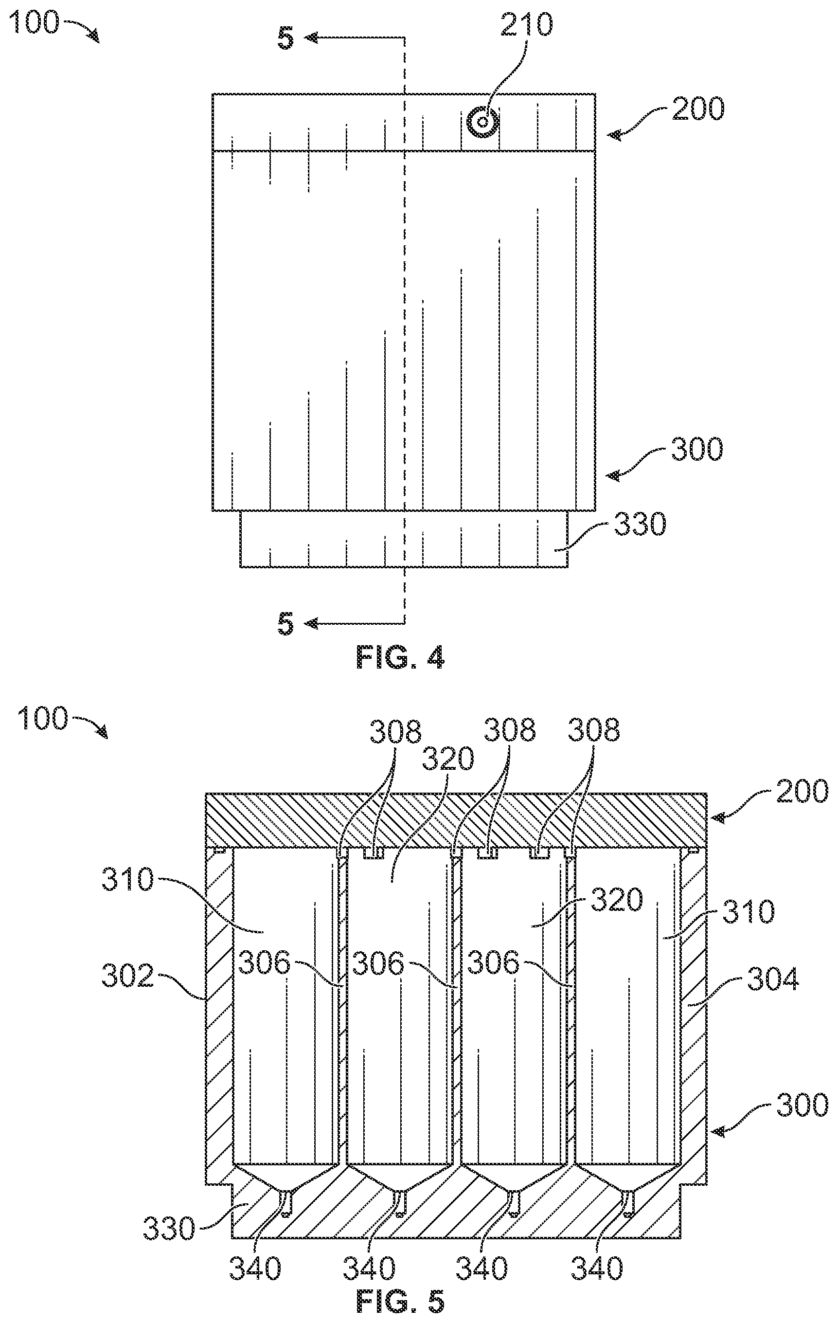 Patent US12620505 Figure 4 – Multiple source container
