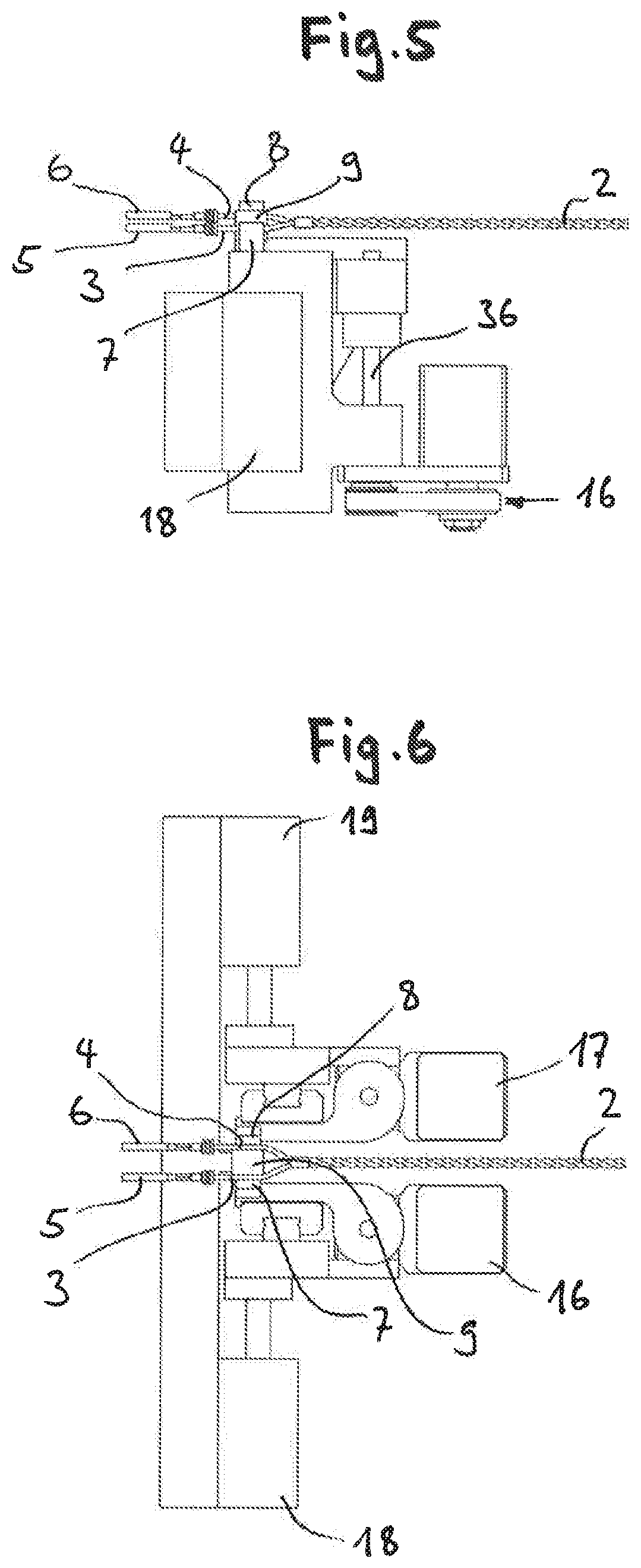 Patent US12620509 Figure 4 – Cable alignment apparatus and method for aligning assembled cable ends of two cables of a cable harness in the correct rotational position as well as arrangement for assembling plug housings with cable ends with the cable alignment apparatus