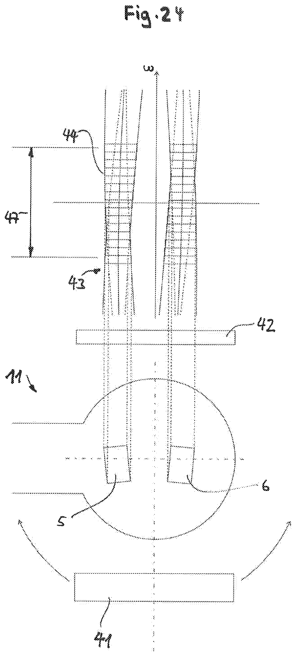 Patent US12620509 Figure 17 – Cable alignment apparatus and method for aligning assembled cable ends of two cables of a cable harness in the correct rotational position as well as arrangement for assembling plug housings with cable ends with the cable alignment apparatus
