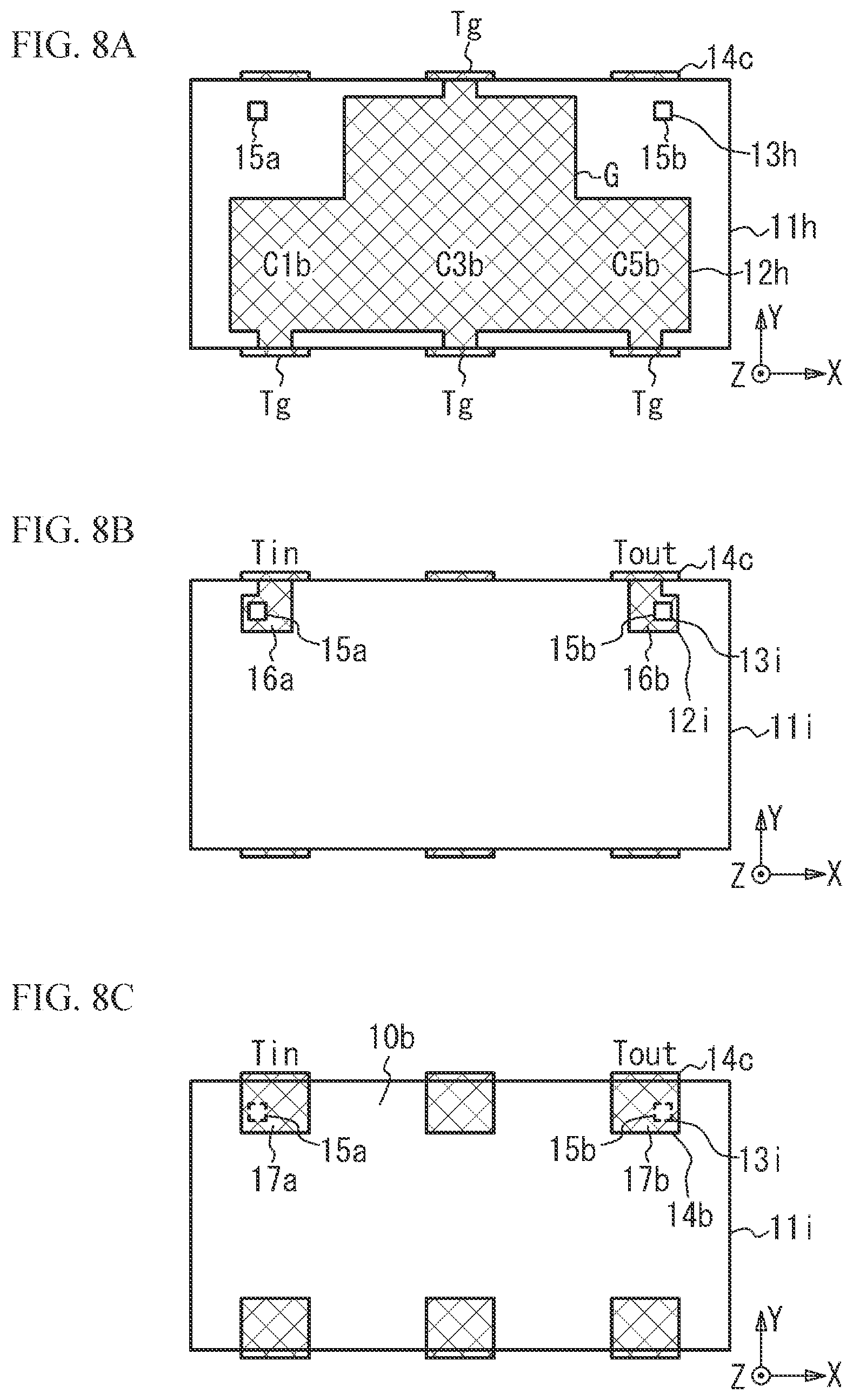 Patent US12620516 Figure 8 – Multilayer electronic component