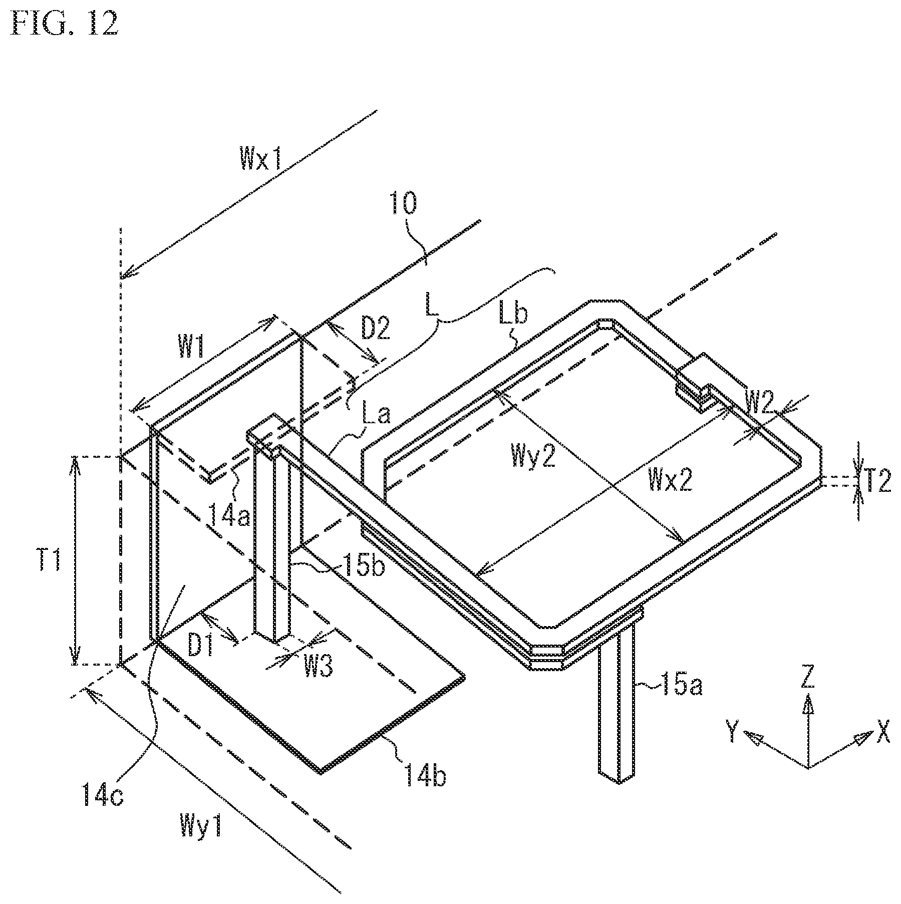 Patent US12620516 Figure 12 – Multilayer electronic component