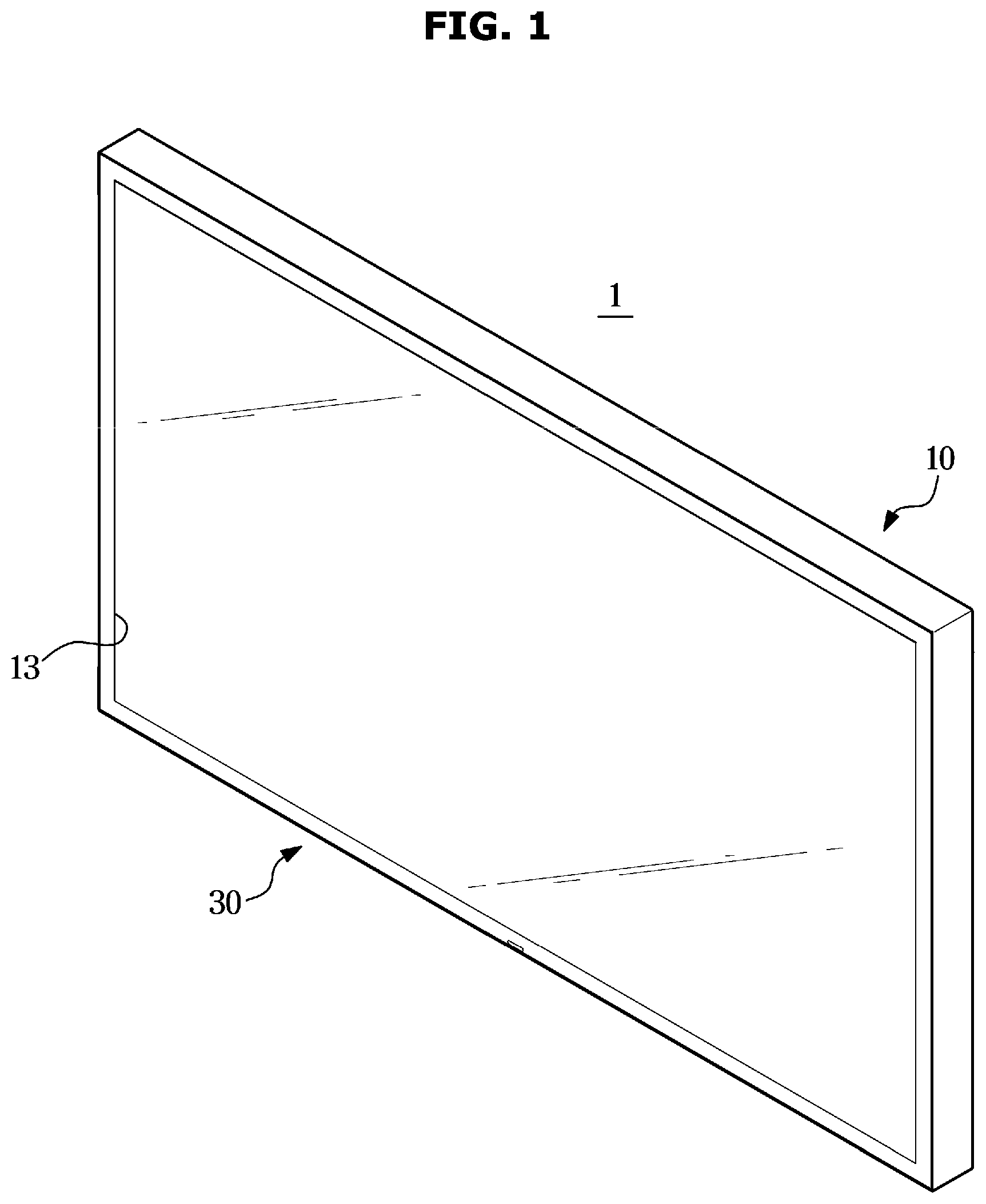 Patent US12620517 Figure 1 – Line filter and display device comprising same