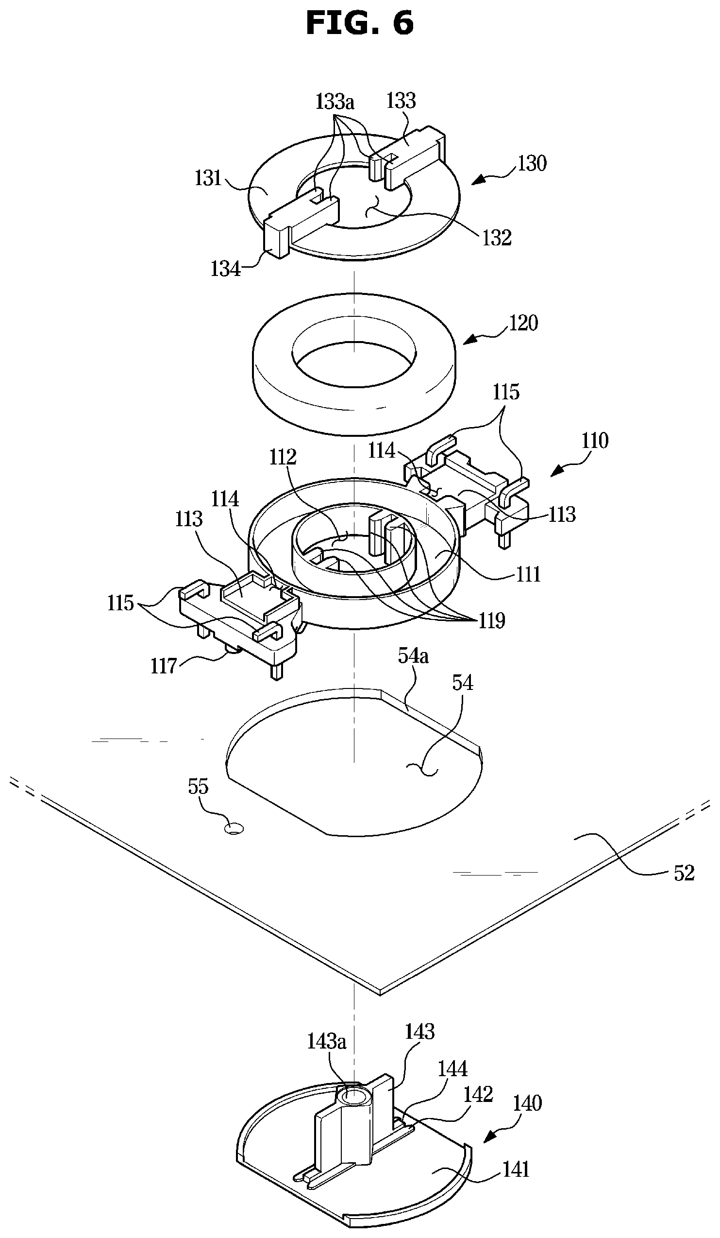 Patent US12620517 Figure 6 – Line filter and display device comprising same