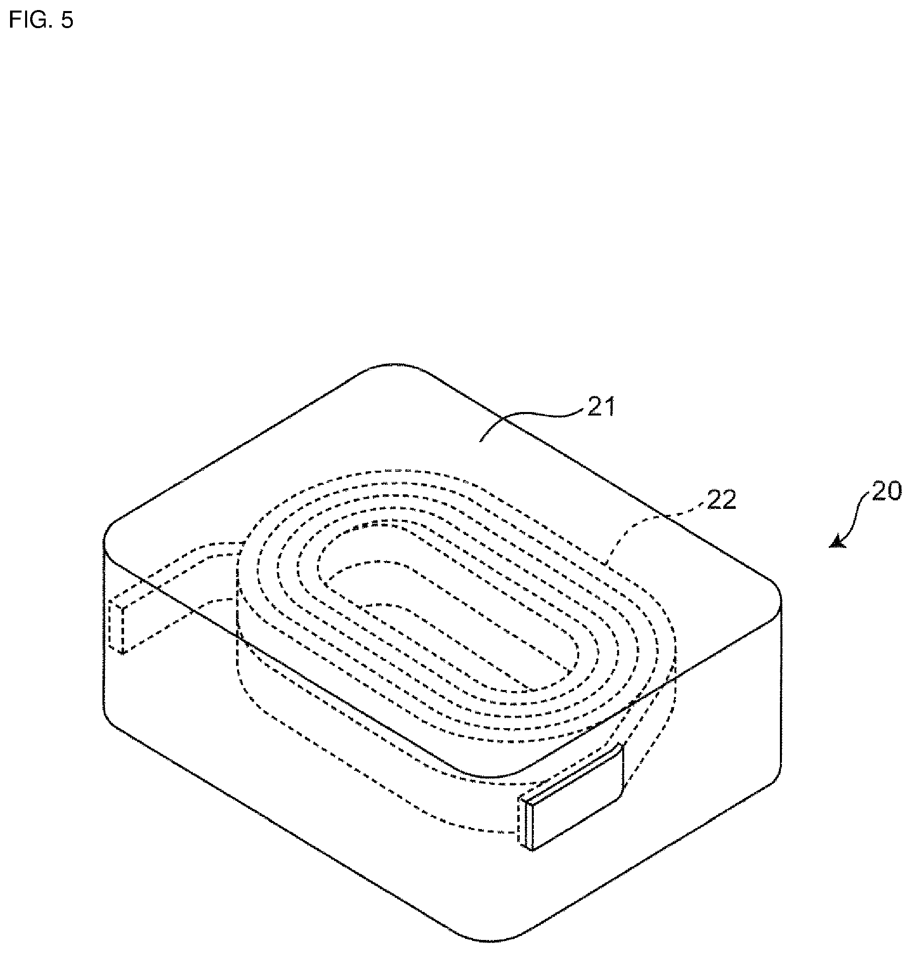 Patent US12620518 Figure 4 – Magnetic particles and method for producing same, magnetic core, and coil component