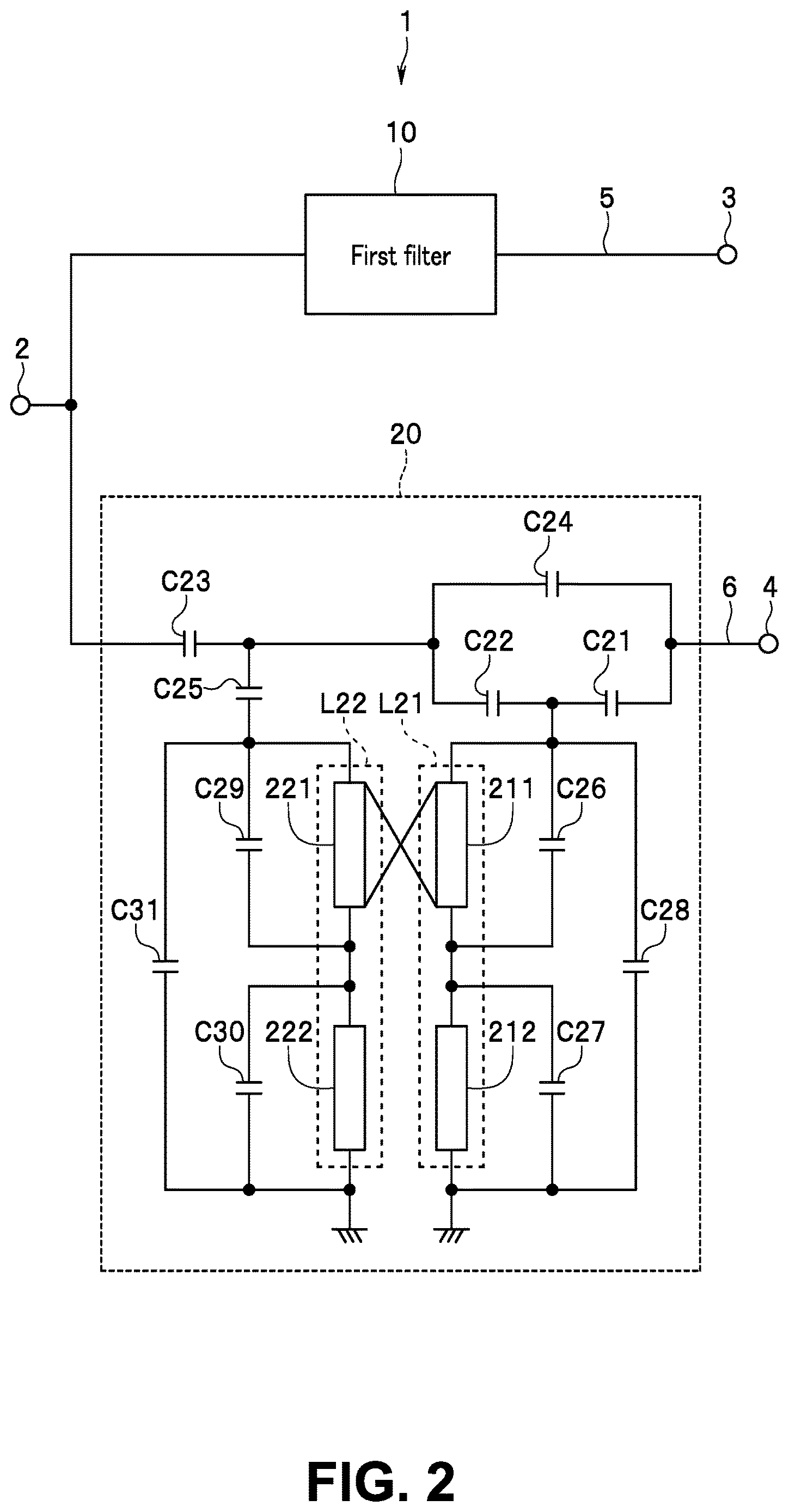 Patent US12620519 Figure 2 – Multilayer electronic component