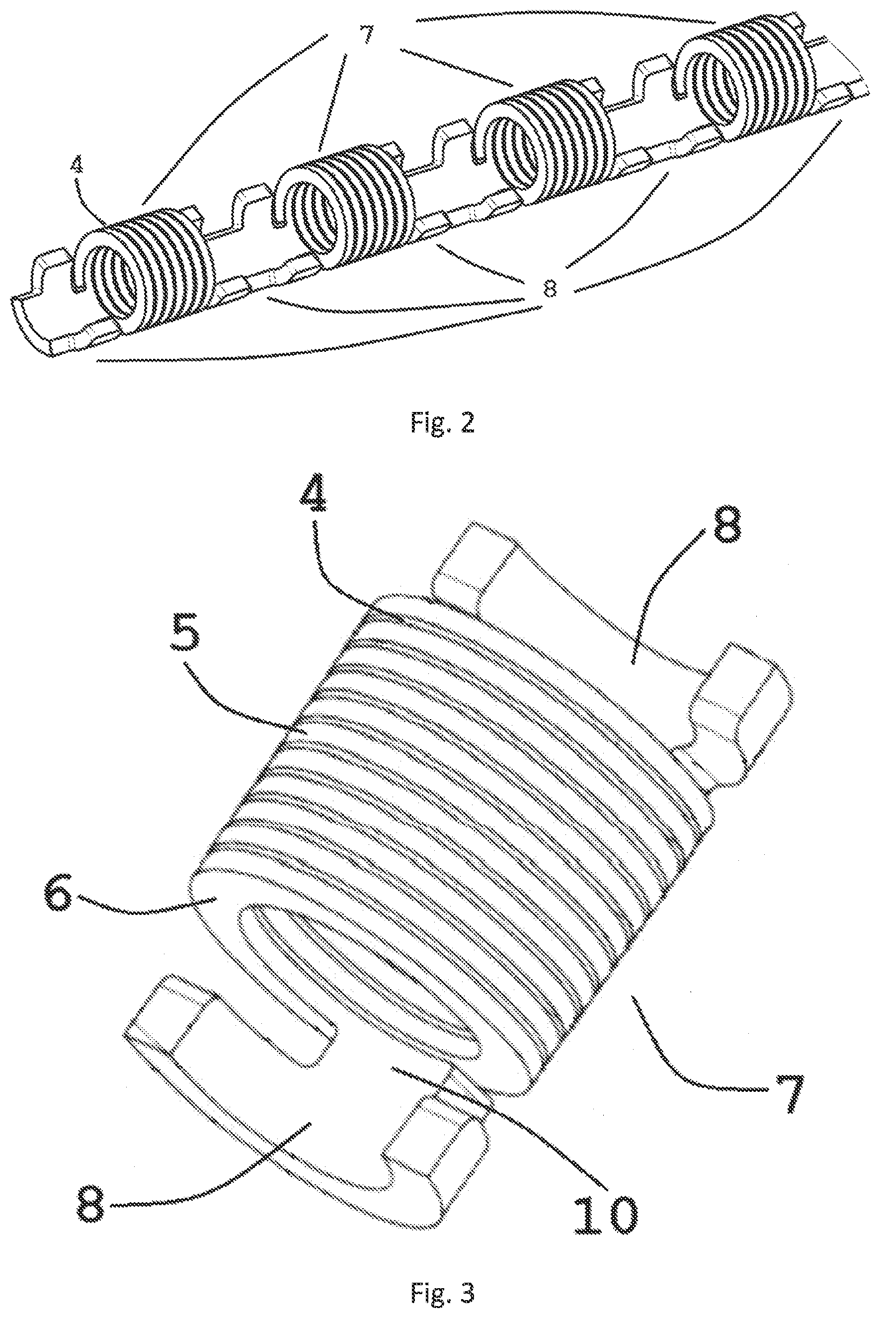 Patent US12620521 Figure 2 – Coil and method for producing a coil