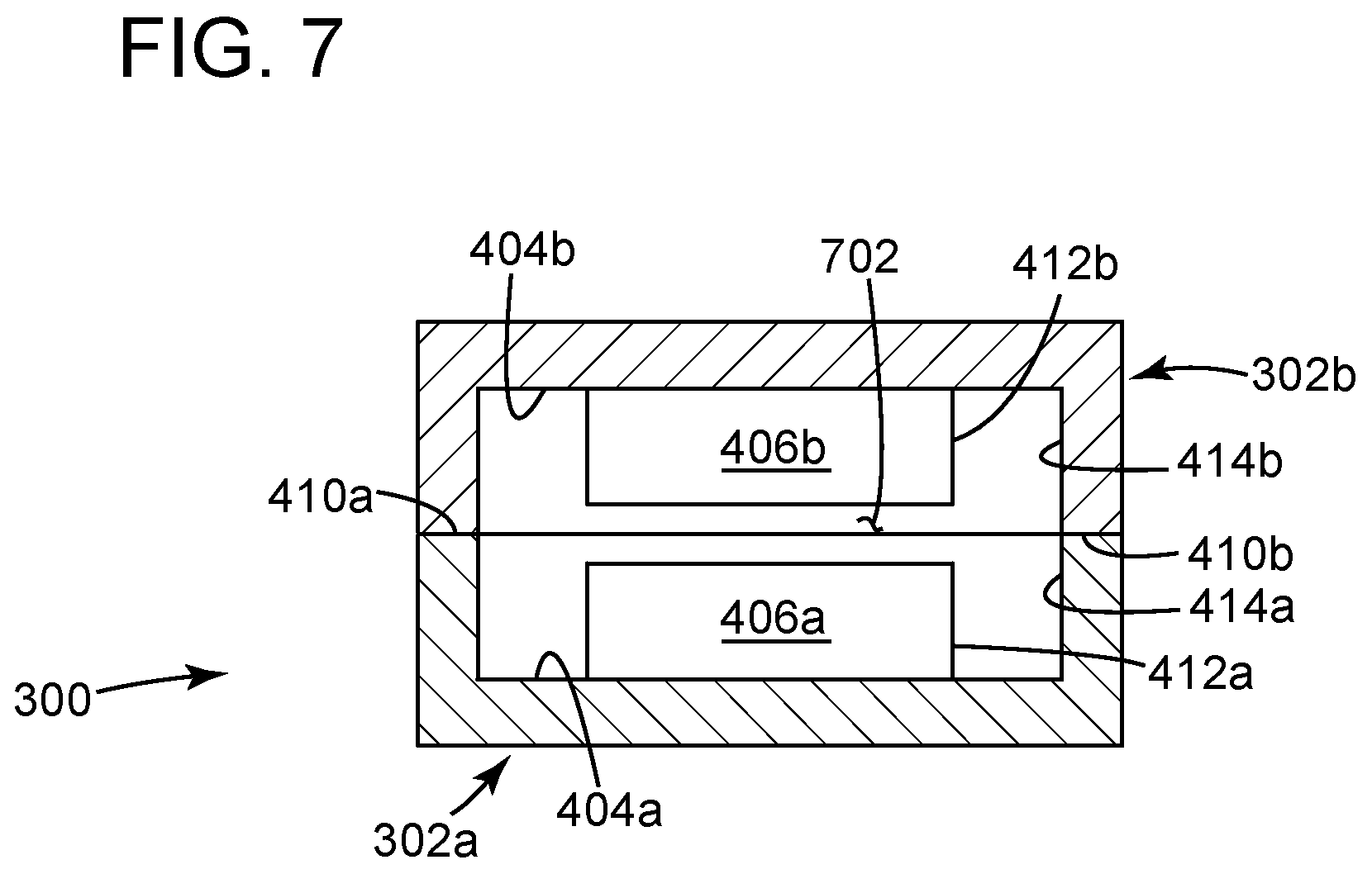 Patent US12620523 Figure 7 – Inductor apparatus optimized for low power loss in class-D audio amplifier applications and method for making the same