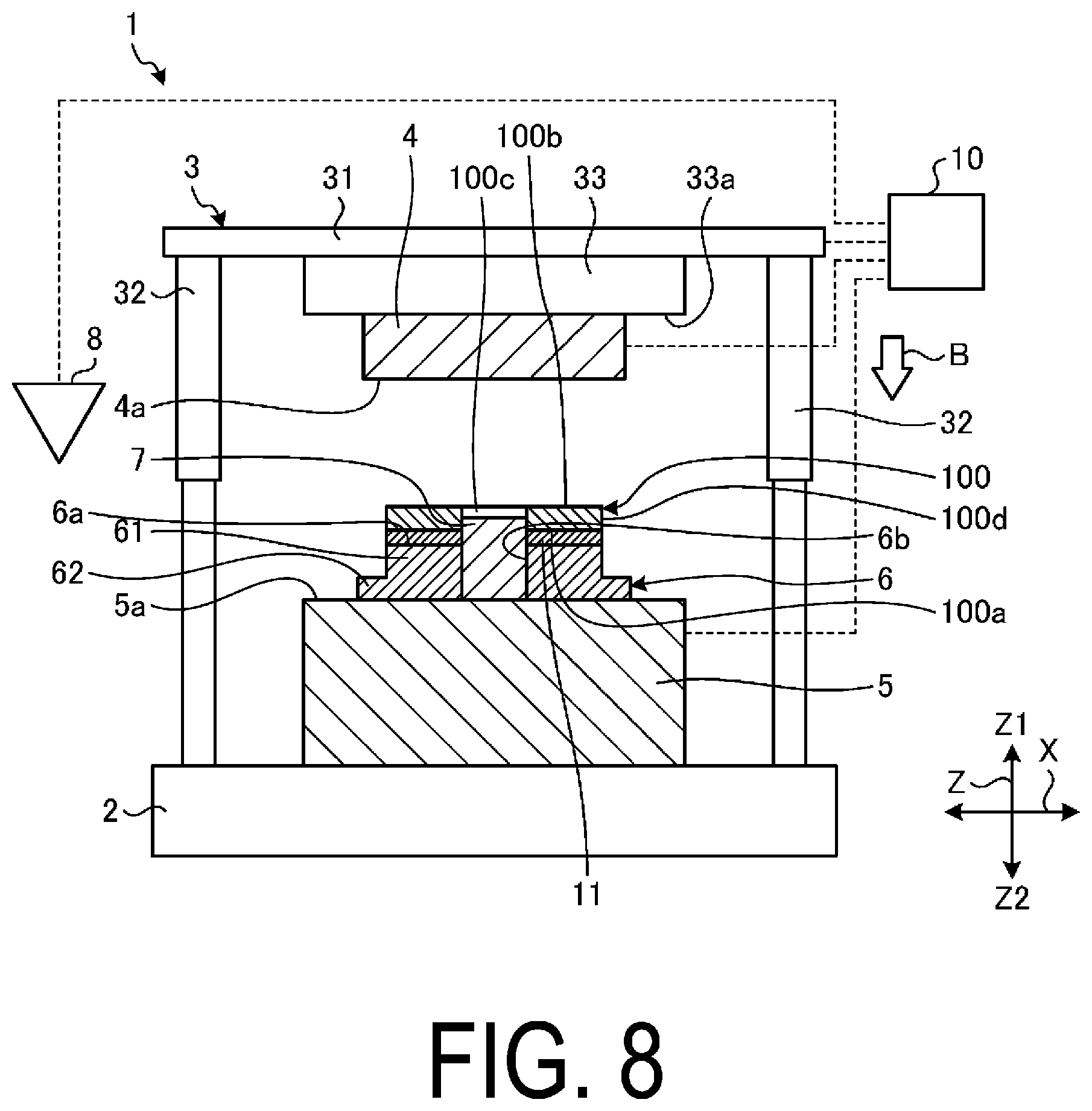 Patent US12620525 Figure 8 – Manufacturing method for permanent magnet