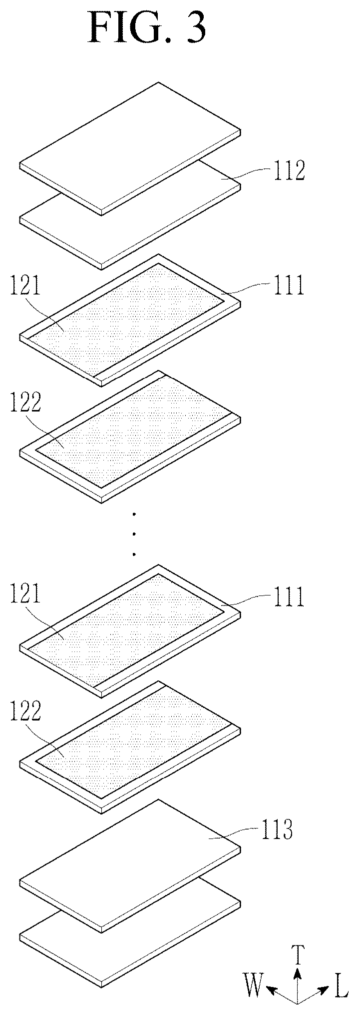 Patent US12620527 Figure 3 – Electronic component