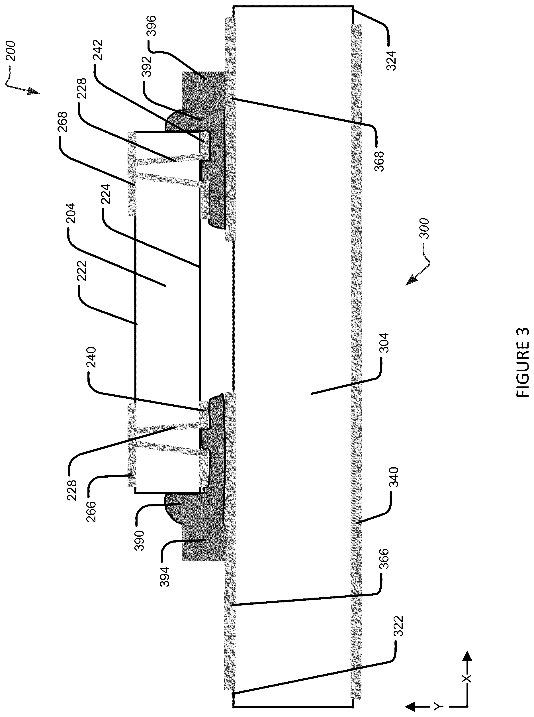 Patent US12620530 Figure 3 – Device and process for implementing silicon carbide (SiC) surface mount devices