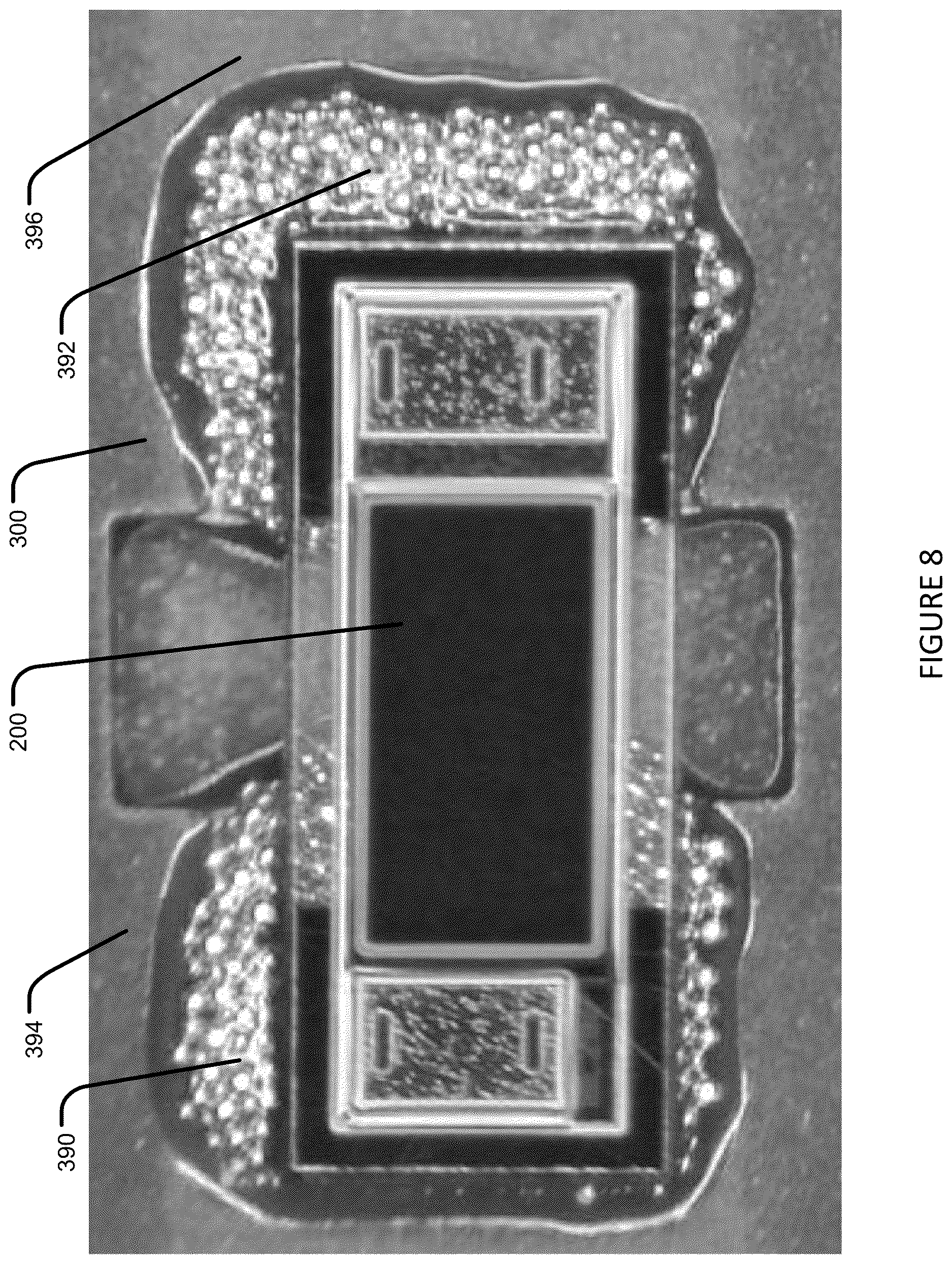 Patent US12620530 Figure 8 – Device and process for implementing silicon carbide (SiC) surface mount devices