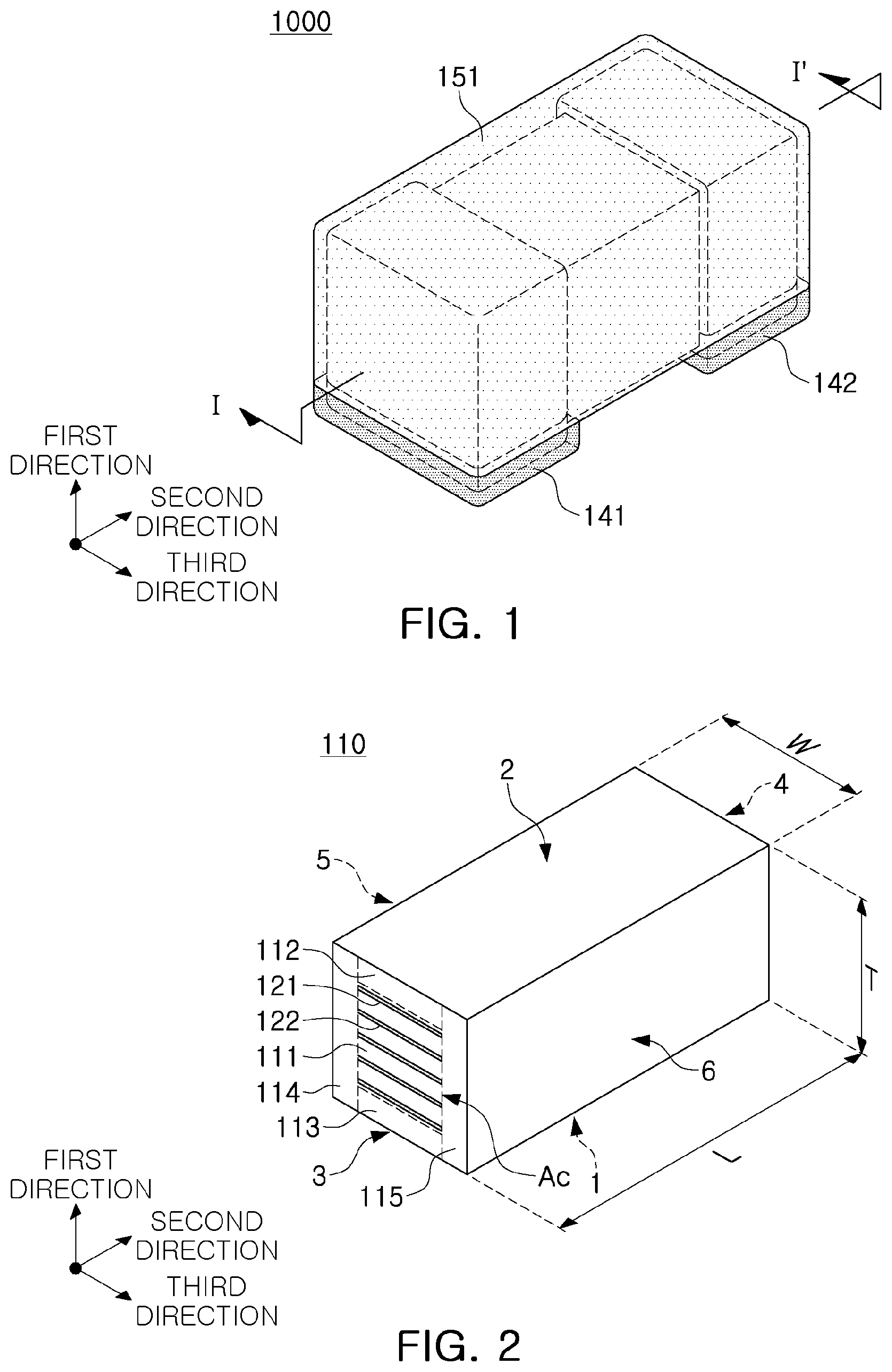 Patent US12620531 Figure 1 – Multilayer electronic component
