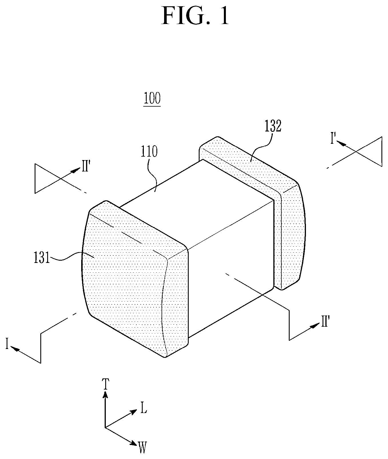 Patent US12620532 Figure 1 – Multilayer ceramic capacitor and manufacturing method thereof