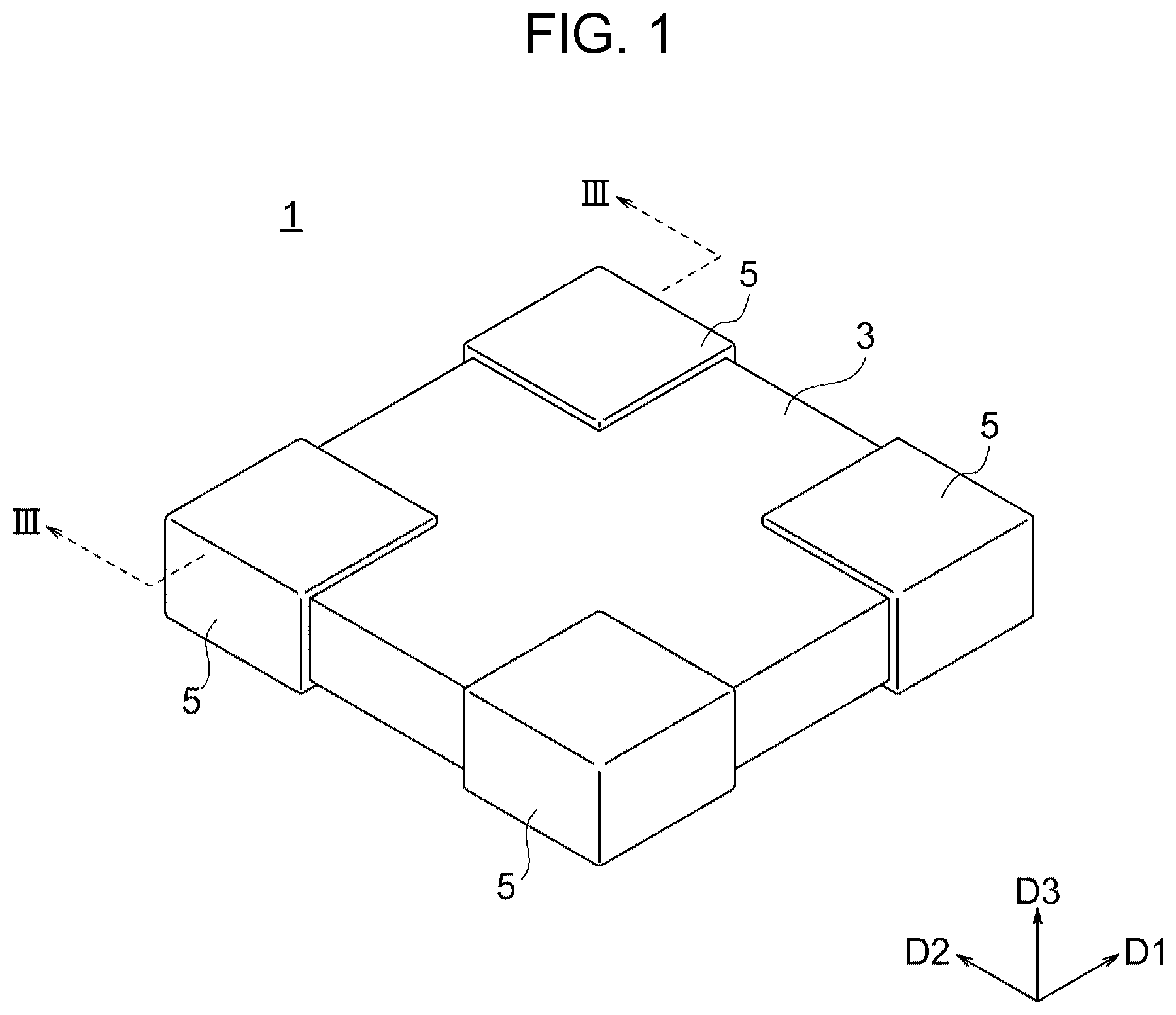 Patent US12620533 Figure 1 – Electronic component and method of manufacturing electronic component