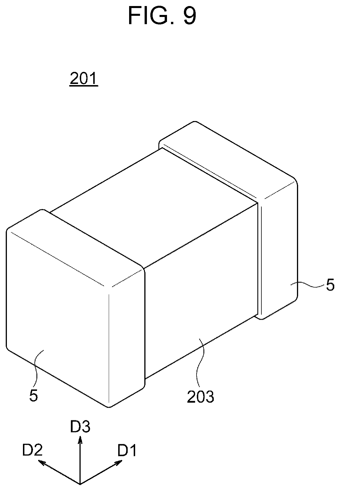 Patent US12620533 Figure 9 – Electronic component and method of manufacturing electronic component
