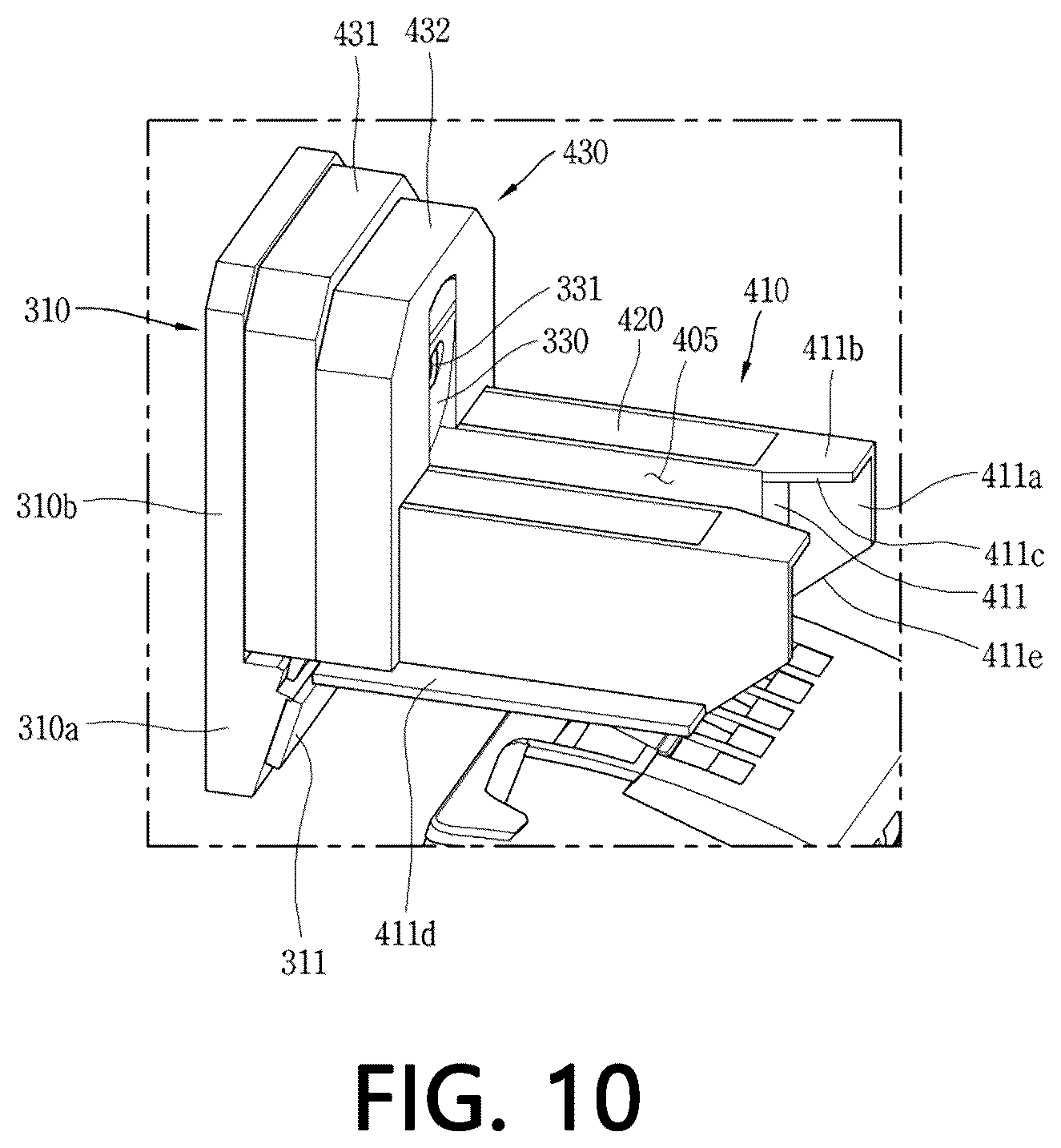 Patent US12620536 Figure 10 – Circuit breaking unit and air circuit breaker including same