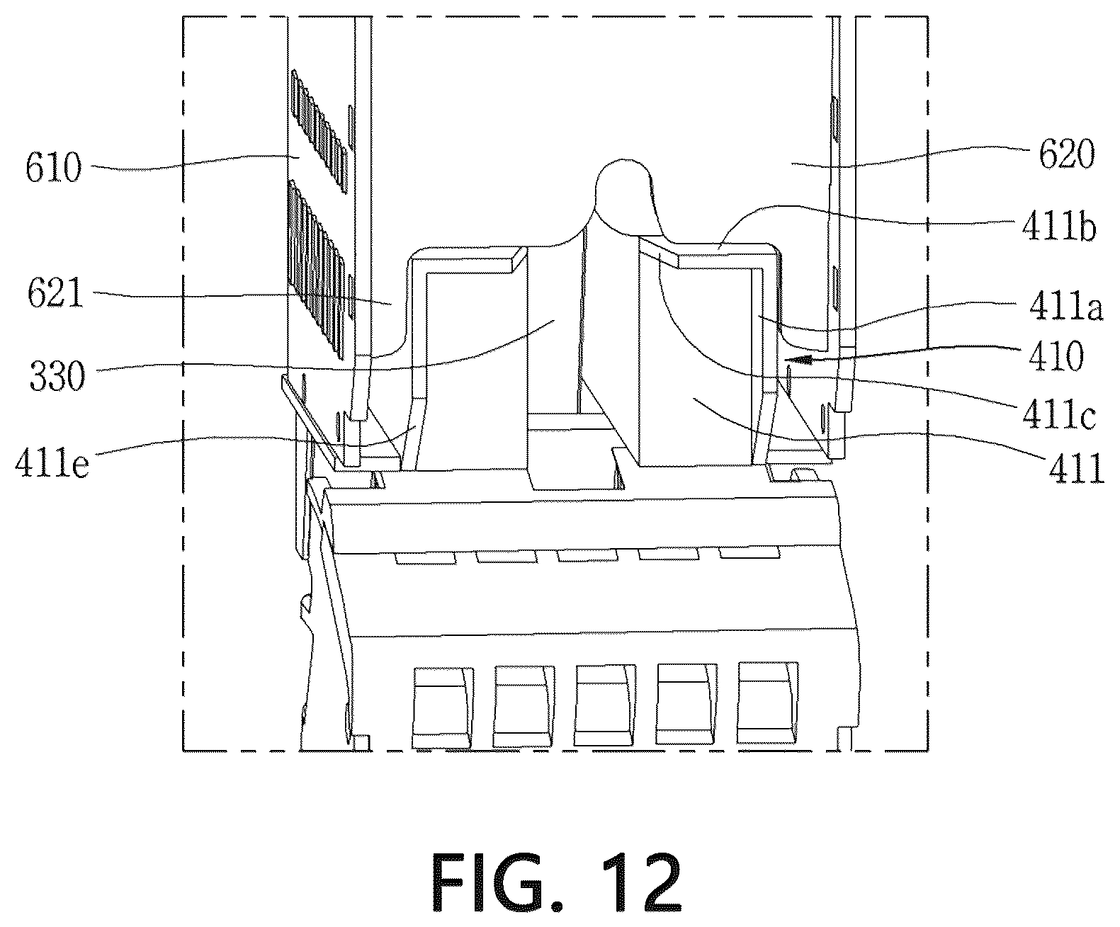 Patent US12620536 Figure 12 – Circuit breaking unit and air circuit breaker including same