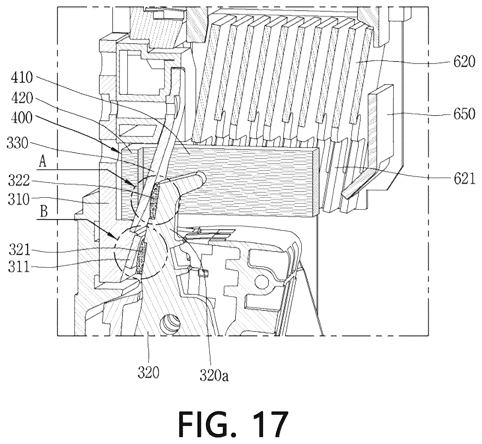 Patent US12620536 Figure 17 – Circuit breaking unit and air circuit breaker including same