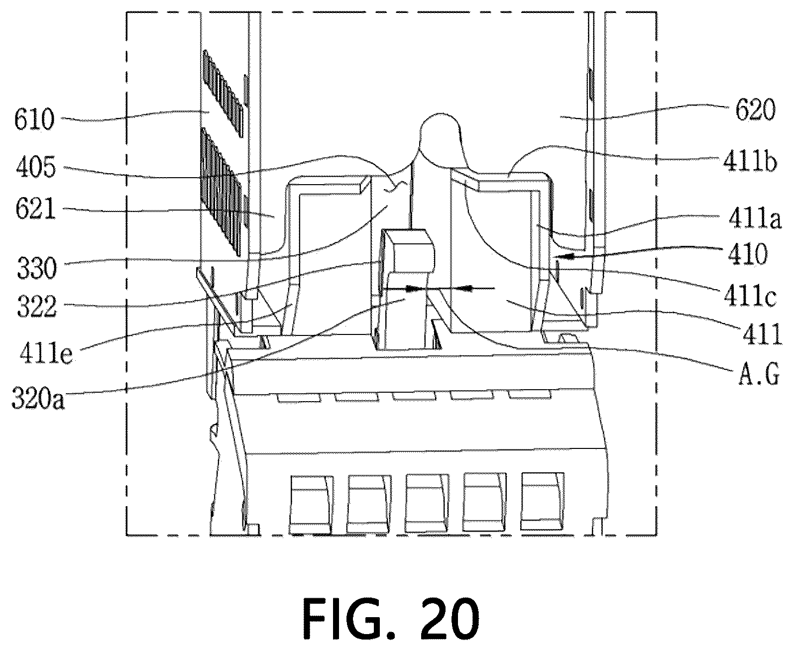 Patent US12620536 Figure 20 – Circuit breaking unit and air circuit breaker including same