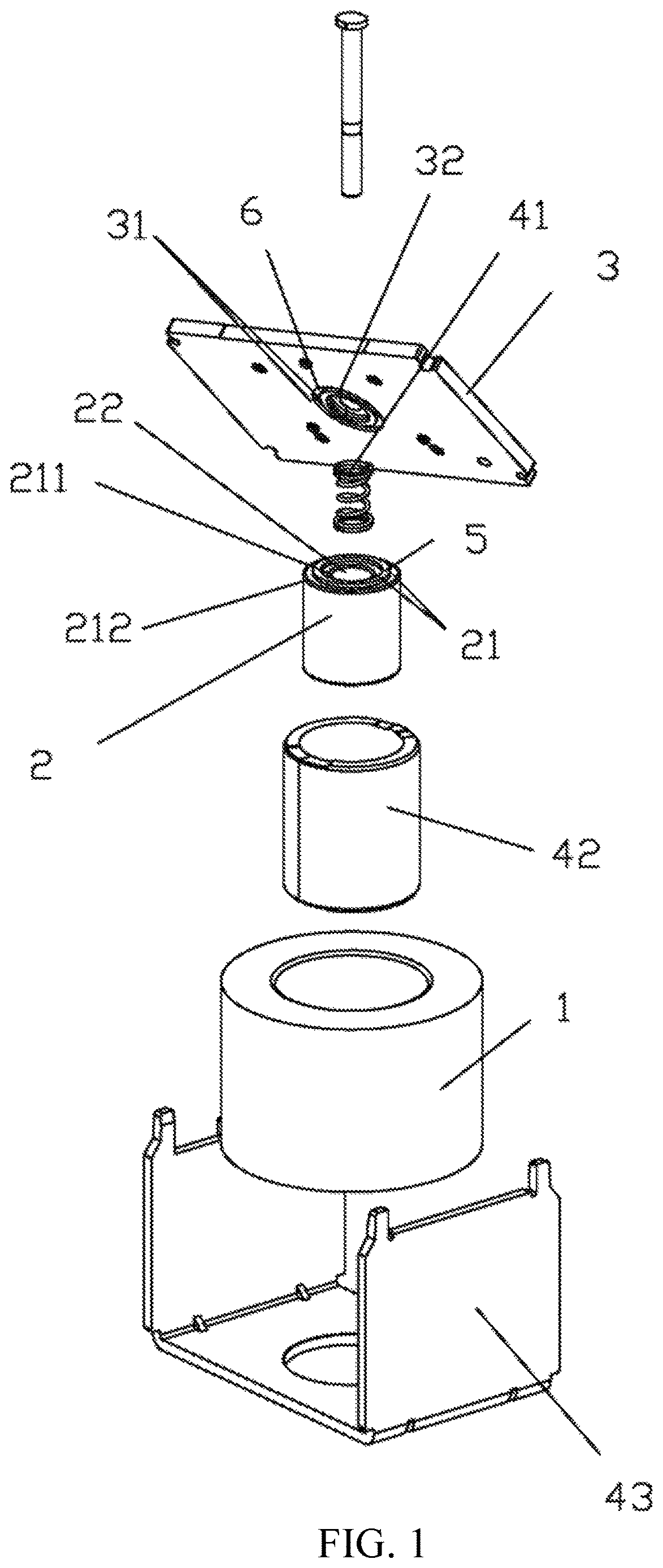 Patent US12620537 Figure 1 – Magnetic circuit system with enhanced initial electromagnetic attraction and high-voltage DC relay