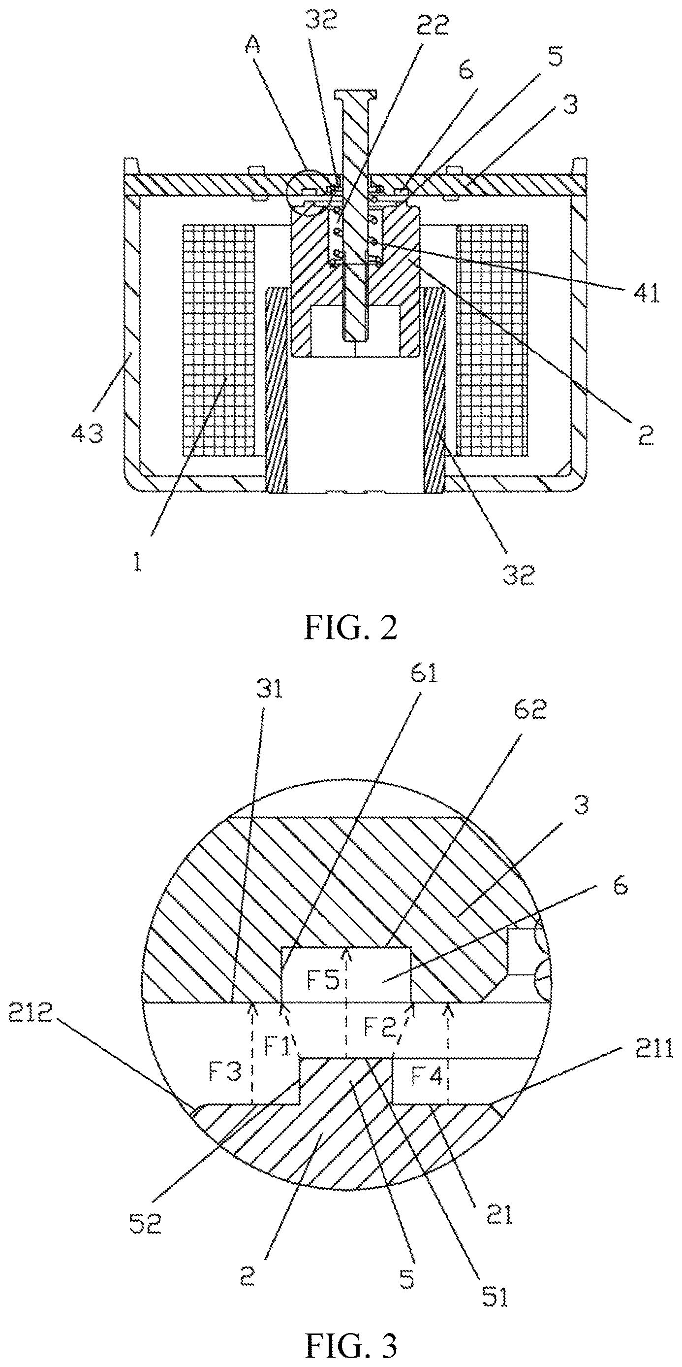 Patent US12620537 Figure 2 – Magnetic circuit system with enhanced initial electromagnetic attraction and high-voltage DC relay
