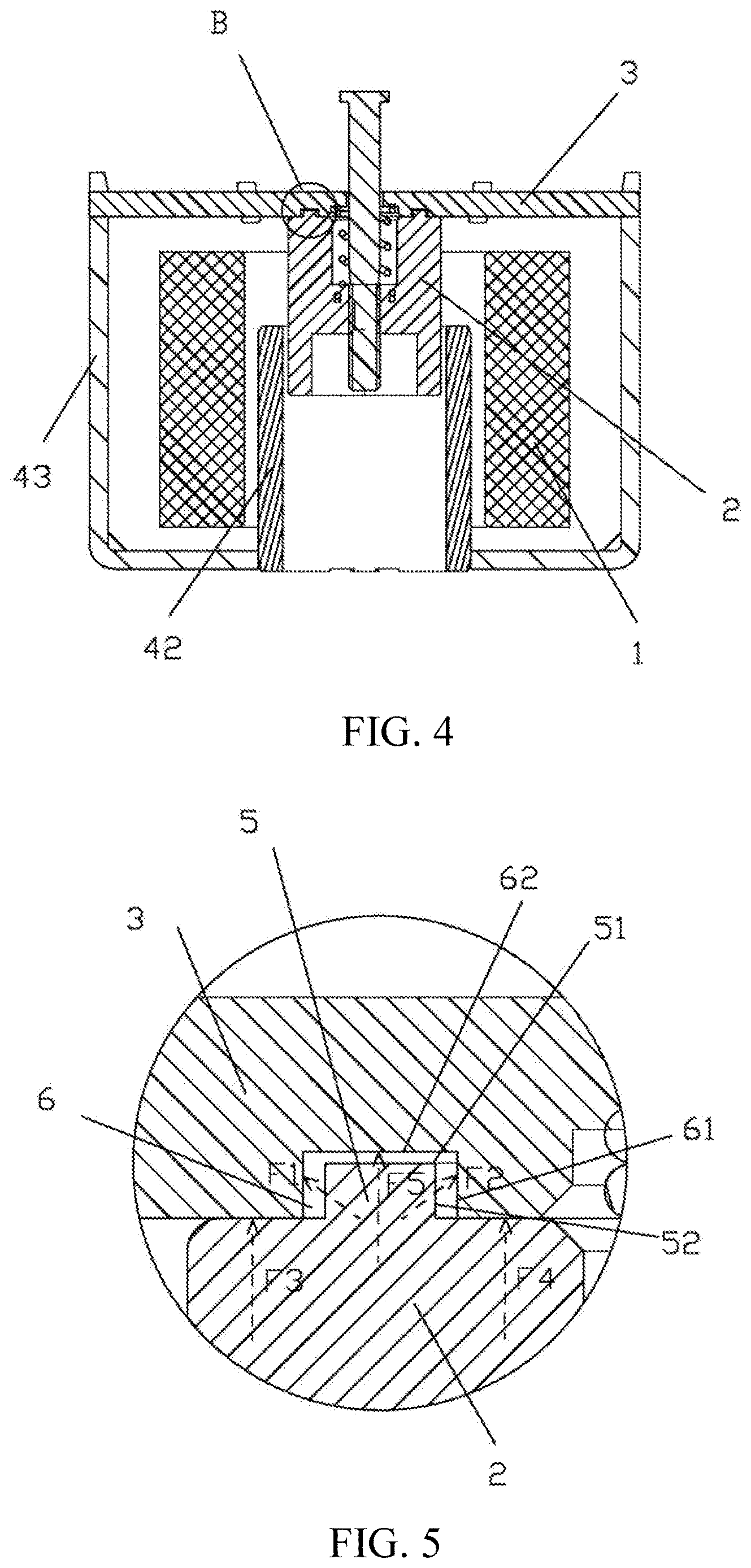 Patent US12620537 Figure 3 – Magnetic circuit system with enhanced initial electromagnetic attraction and high-voltage DC relay