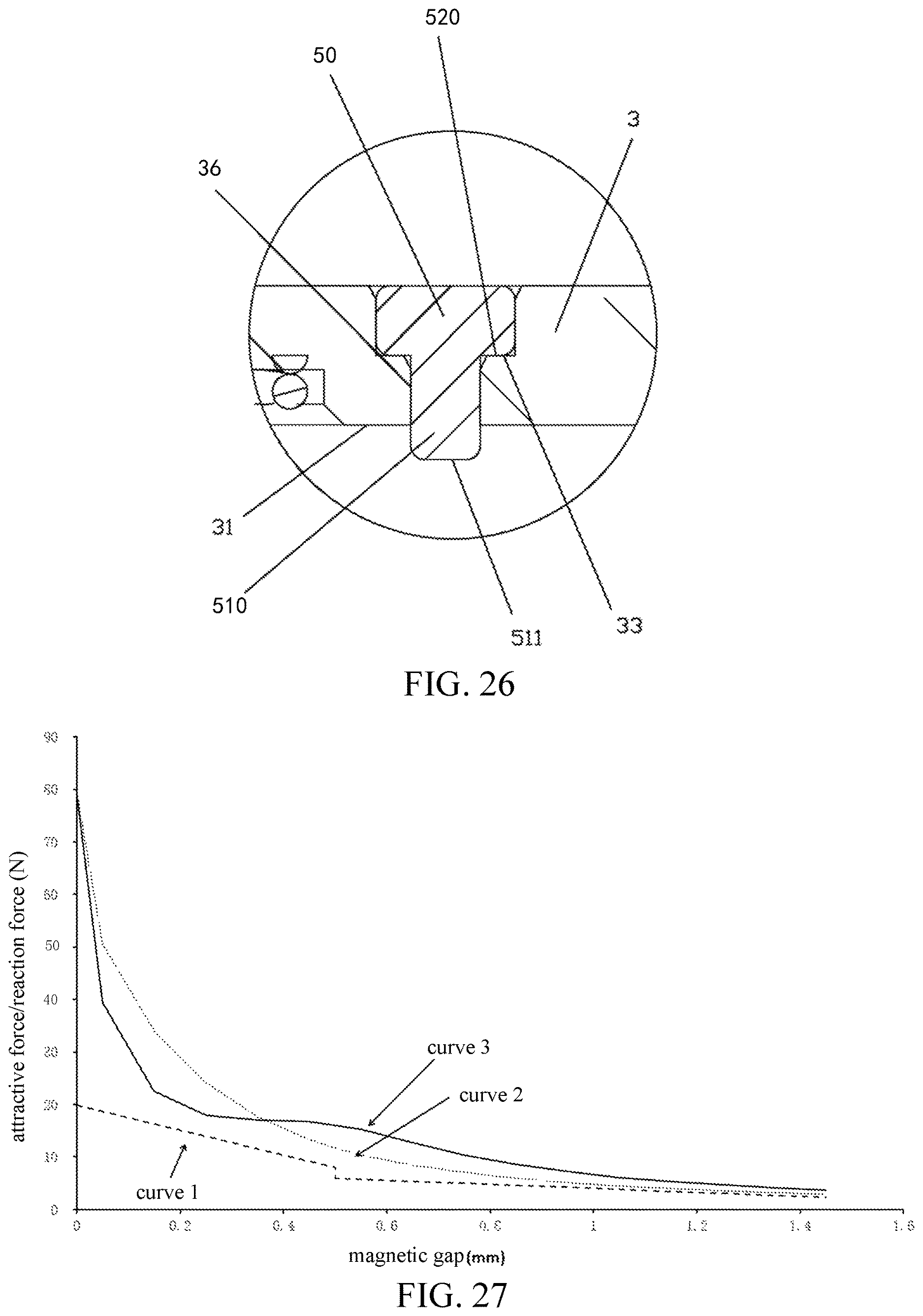 Patent US12620537 Figure 14 – Magnetic circuit system with enhanced initial electromagnetic attraction and high-voltage DC relay
